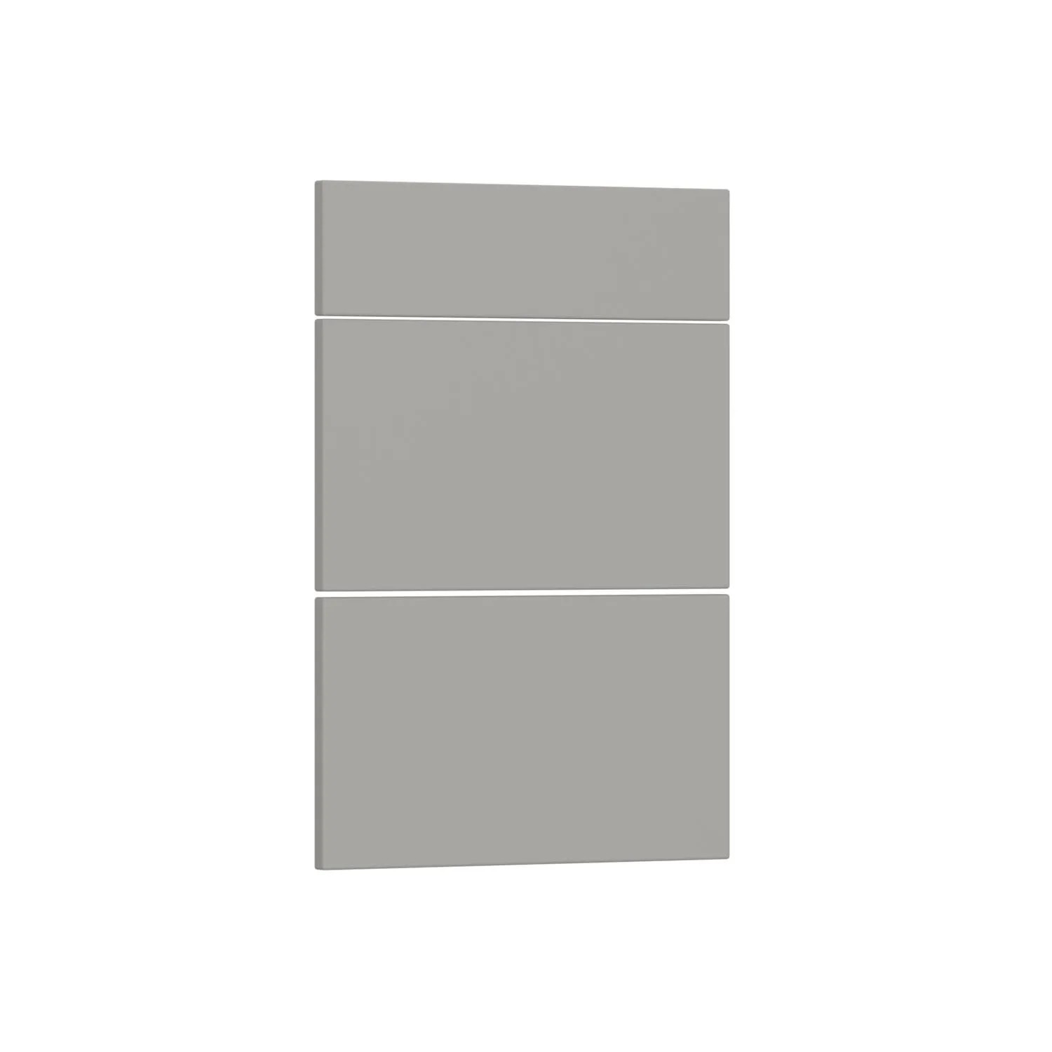 Front Roma do szafki kuchennej z szufladami szary połysk