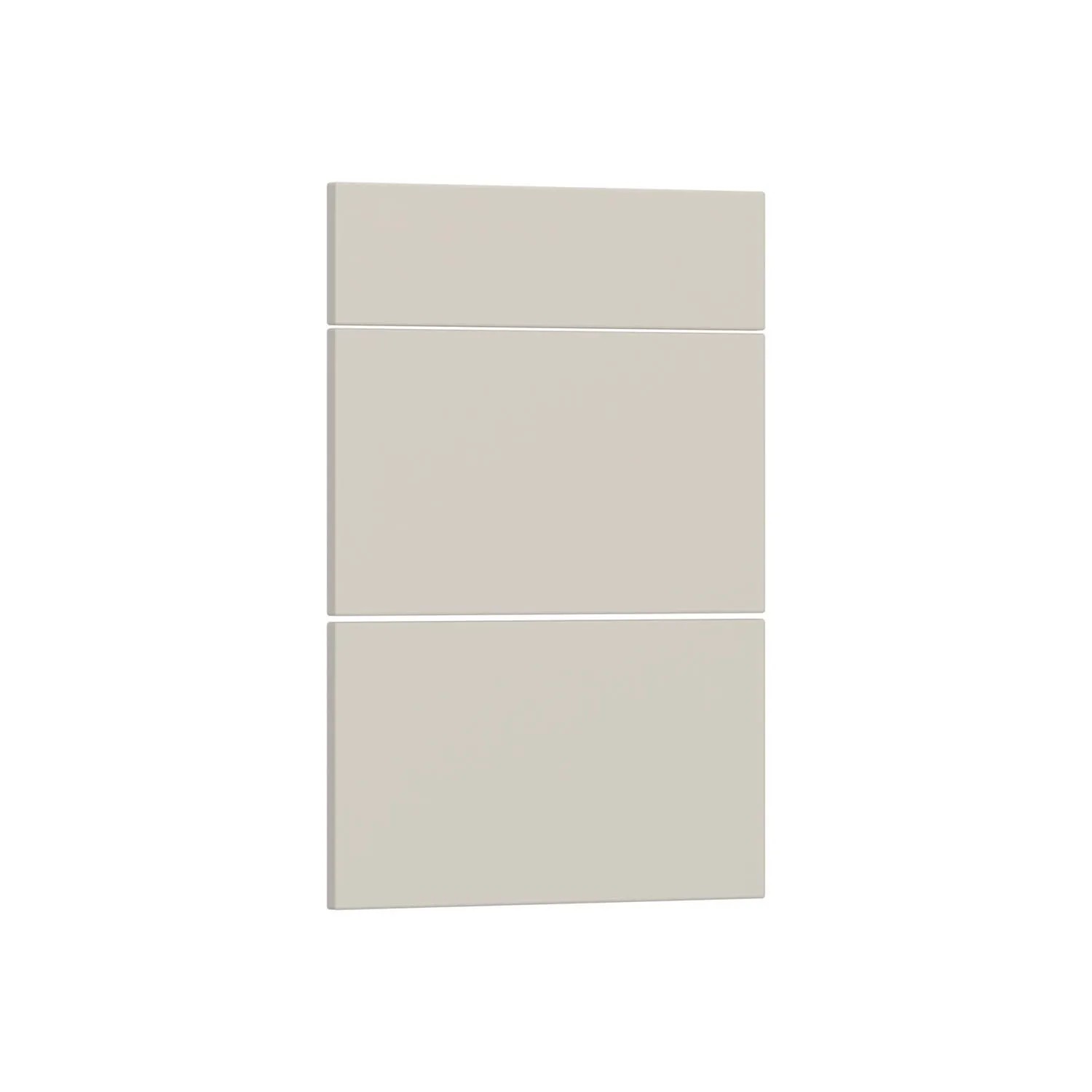 Trzy fronty do szafki z szufladami Roma kaszmir 50 cm