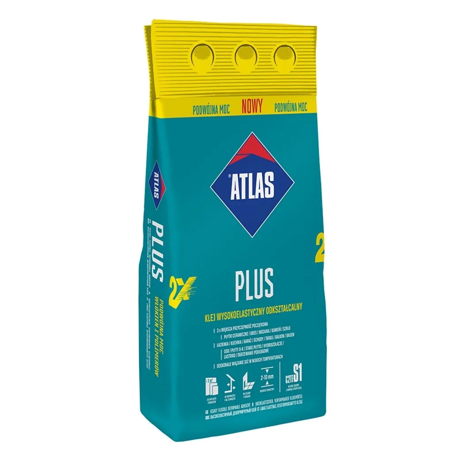 Atlas Wysokoelastyczny klej odkształcalny 10 kg