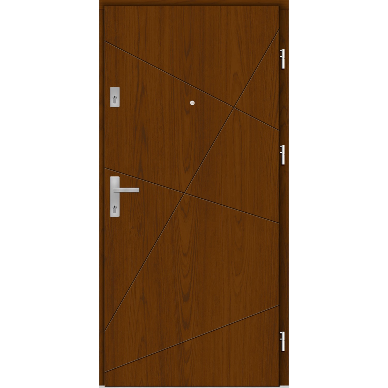 El prema Drzwi wewn klatkowe MATRIX złoty dąb 80P