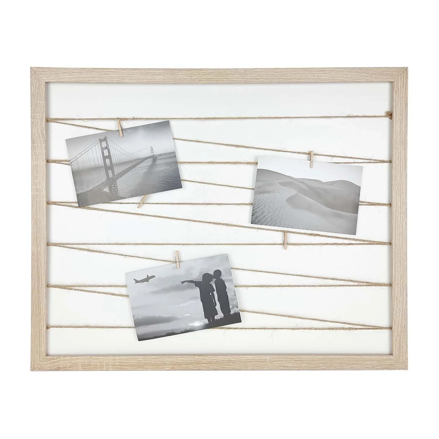 Frames Factory Fotorama HEKLA ROPE 40 x 50 cm jasnobrązowa