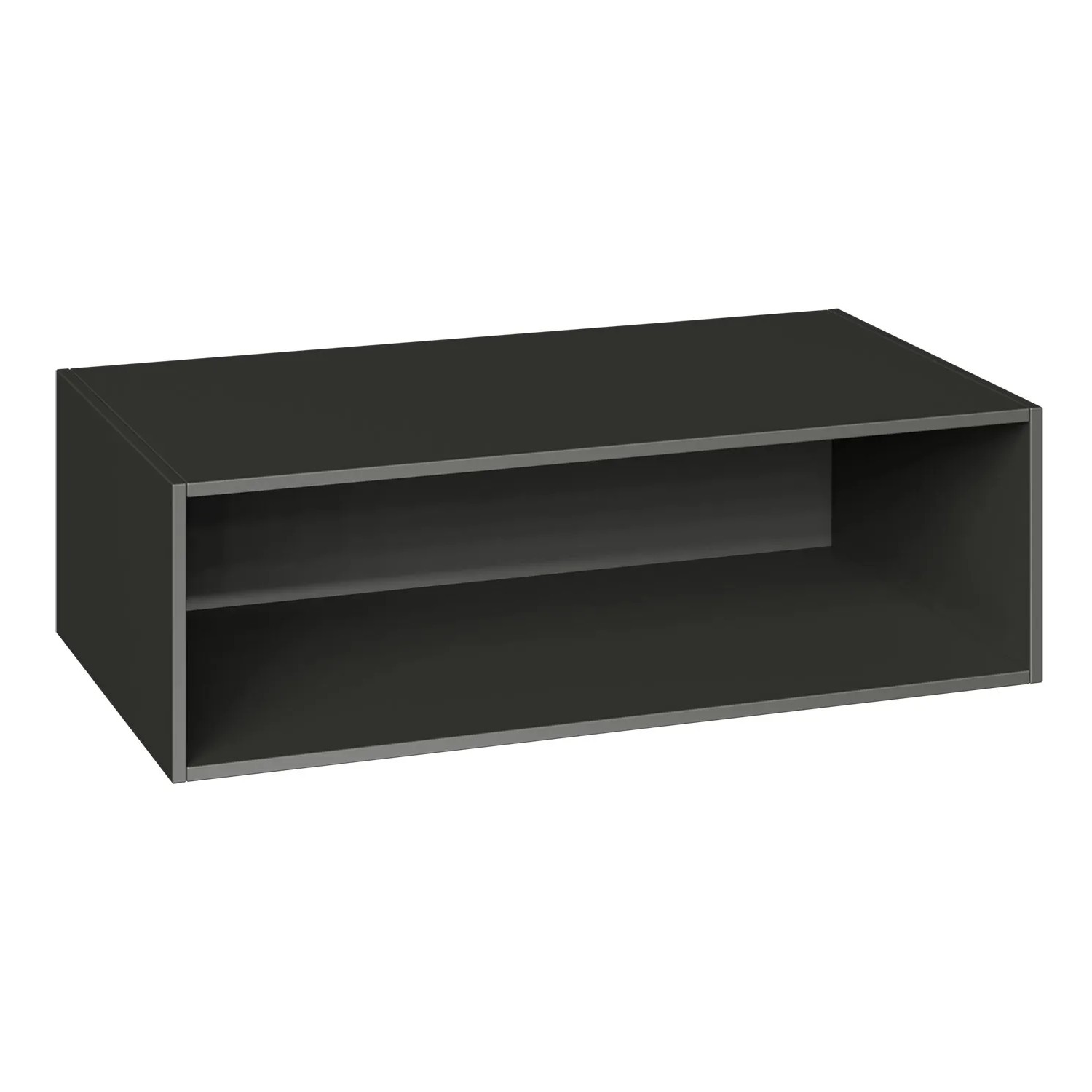 Nadstawka grafitowa 100 x 32 x 58 cm Garderoby/Szafy Modułowe