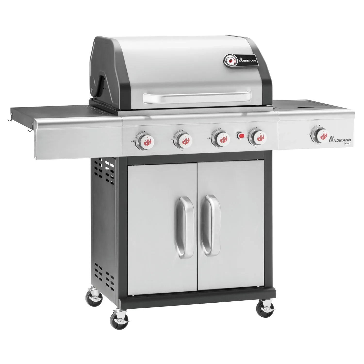 Landmann Grill gazowo-węglowy TRITON MaxX PTS 4+1-palnikowy 15,7 kW