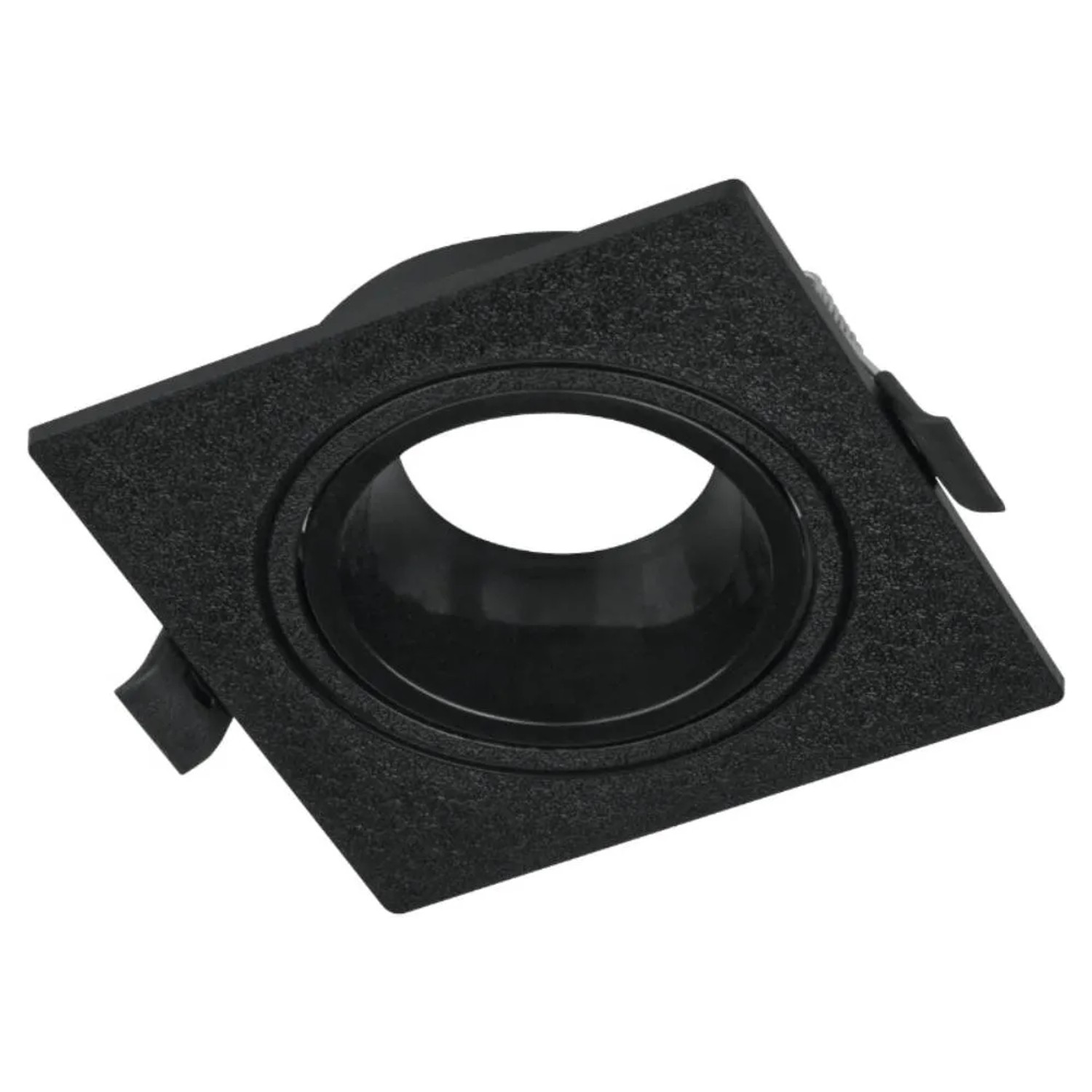 DPM Ramka do oprawy ruchoma GU10/MR16 natynk. kwadrat czarna