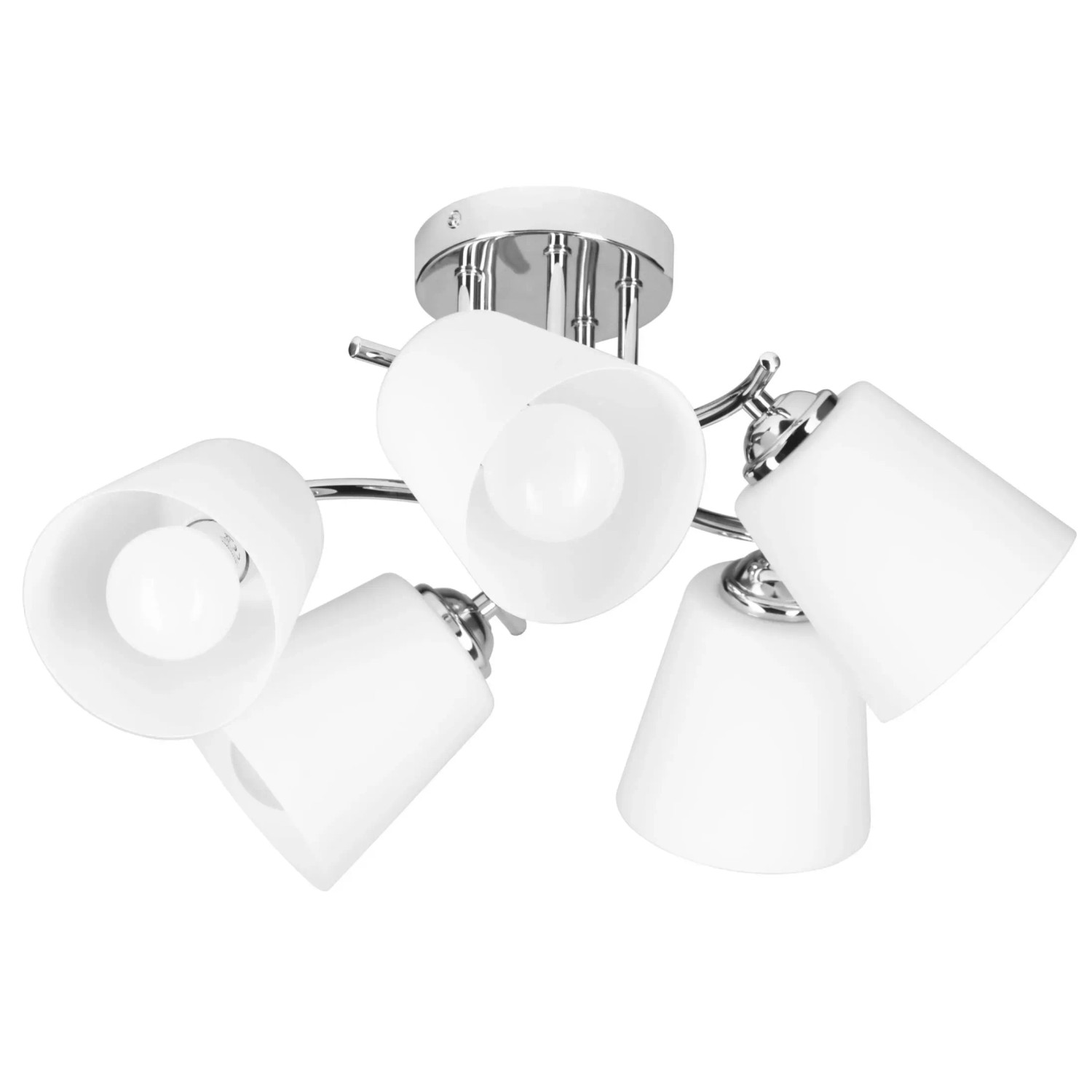 ActiveJet Lampa wisząca Emily 5x40W E27 biała