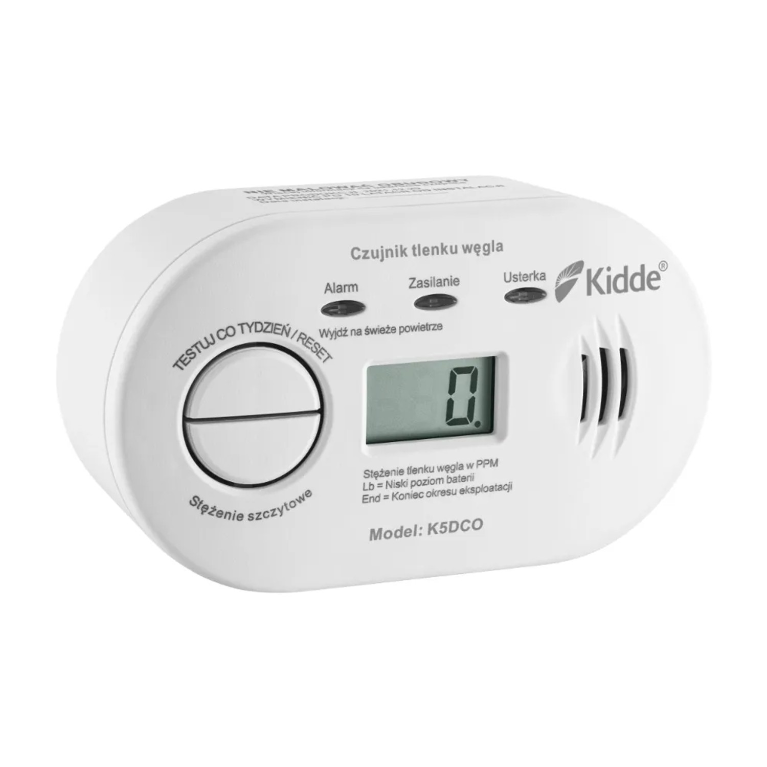 Czujnik czadu KID - K5DCO bateryjny LCD