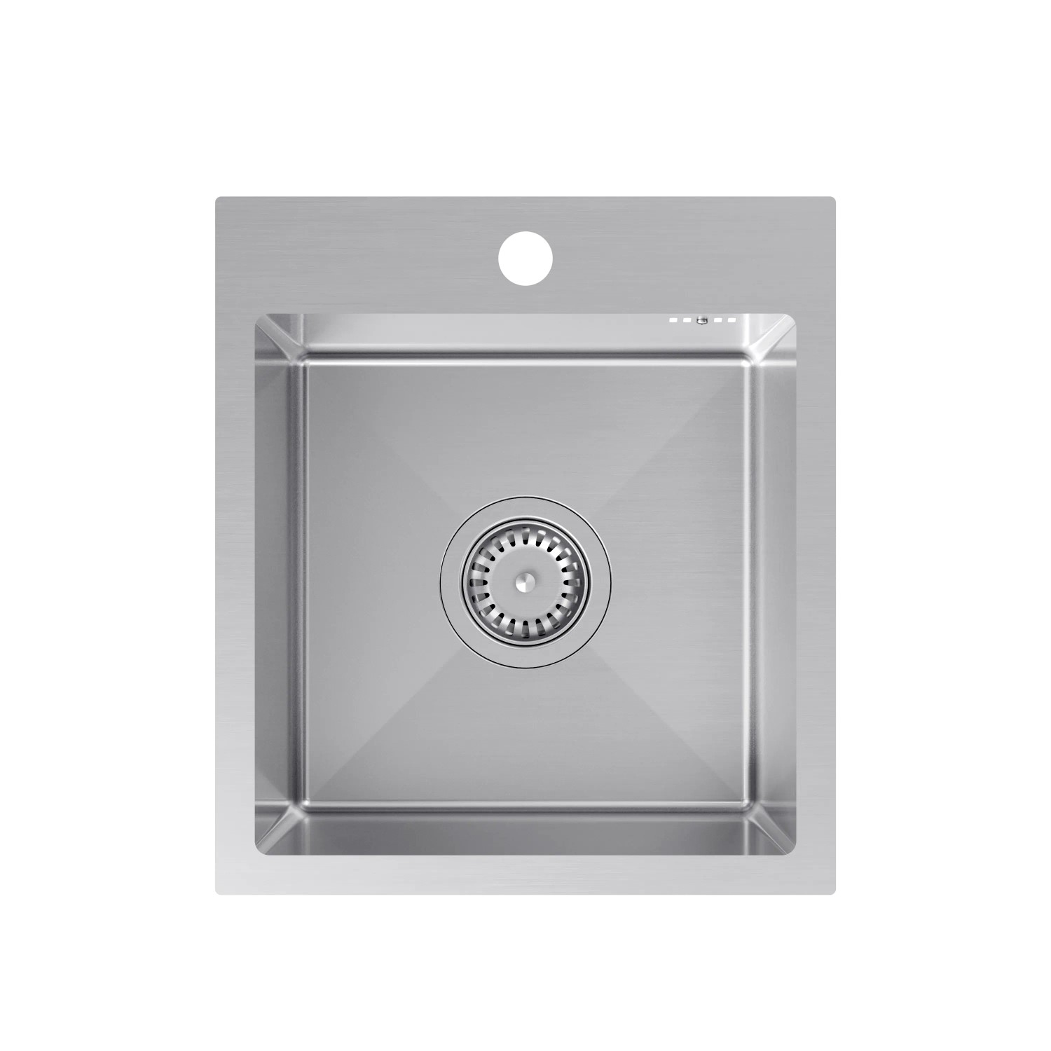 Zlew Chris 40 1K stalowy