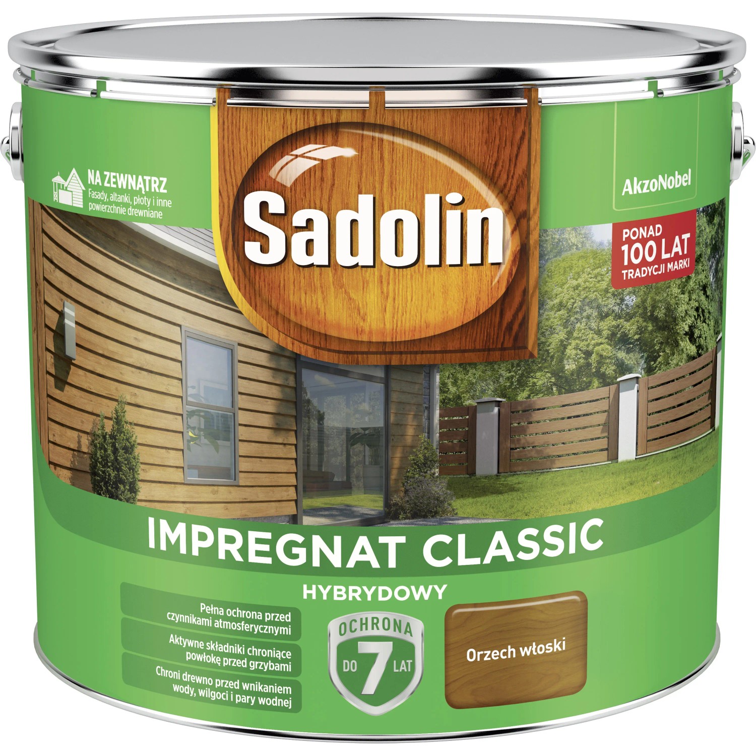 Sadolin Impregnat Classic orzech włoski - 9L