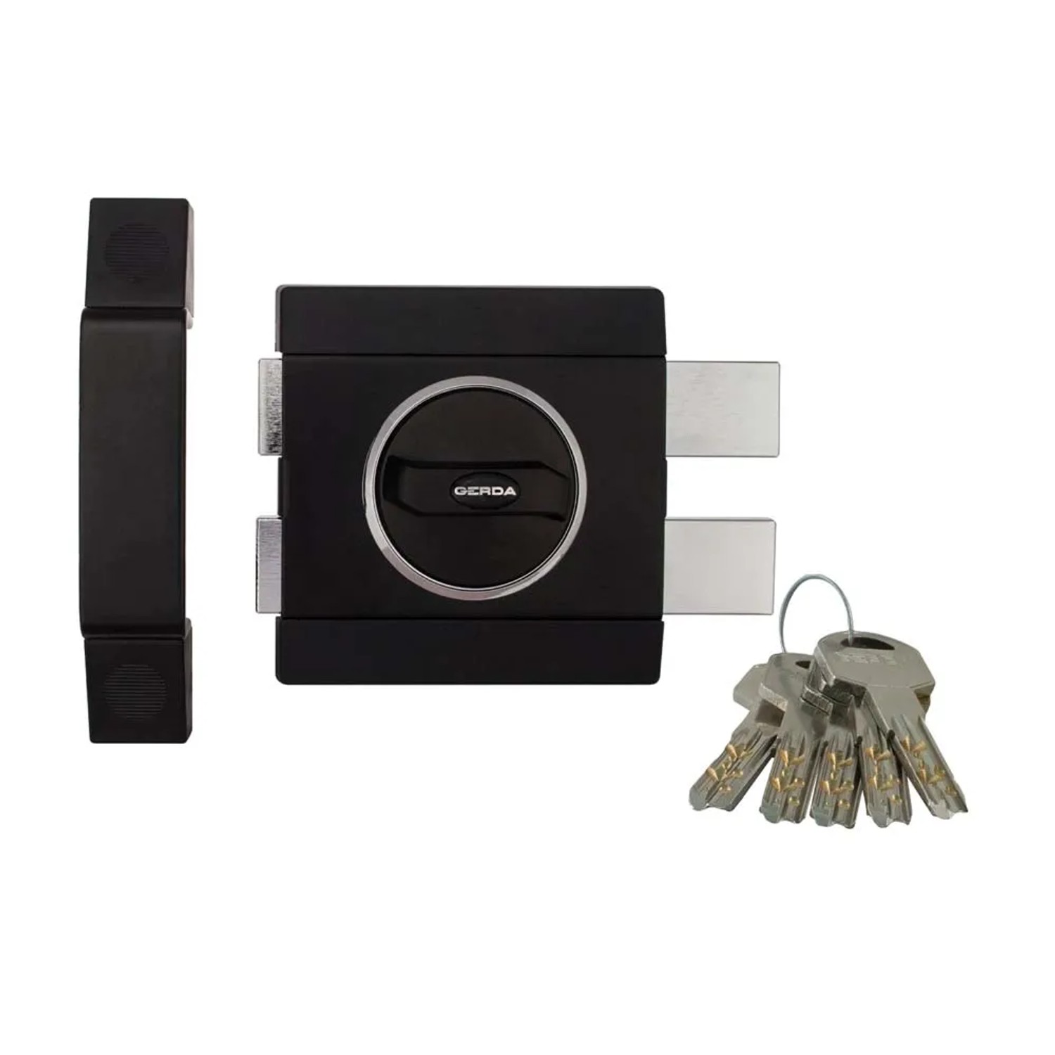 Gerda Zamek nawierzchniowy ZX 1000 czarny