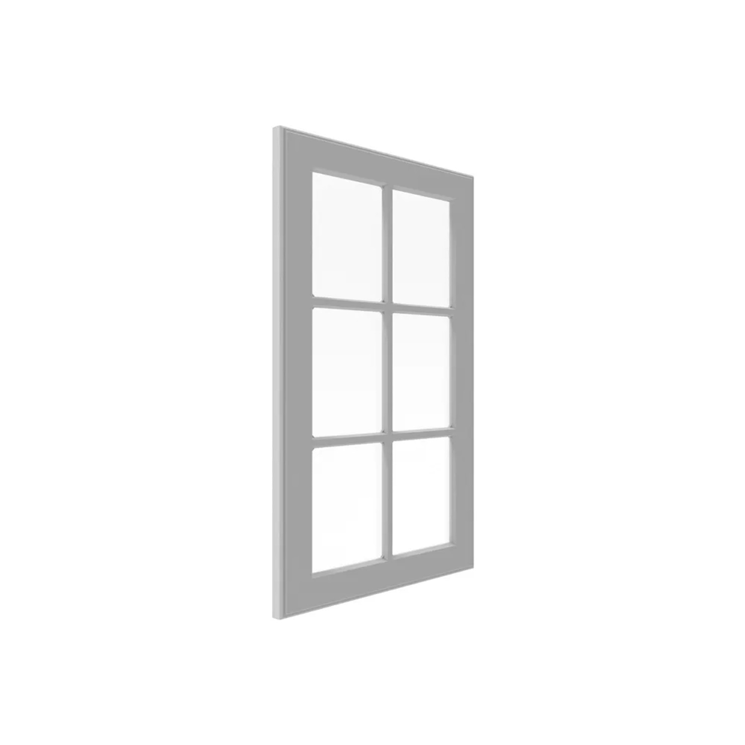 Front Modena witryna 40 x 71 cm szary mat