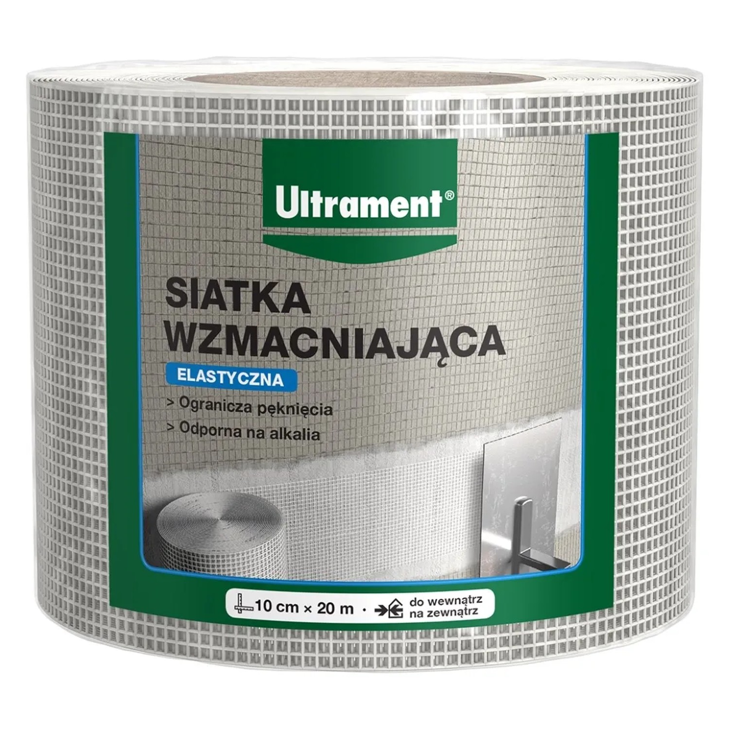 Ultrament Siatka wzmacniająca 10 cm x 20 m