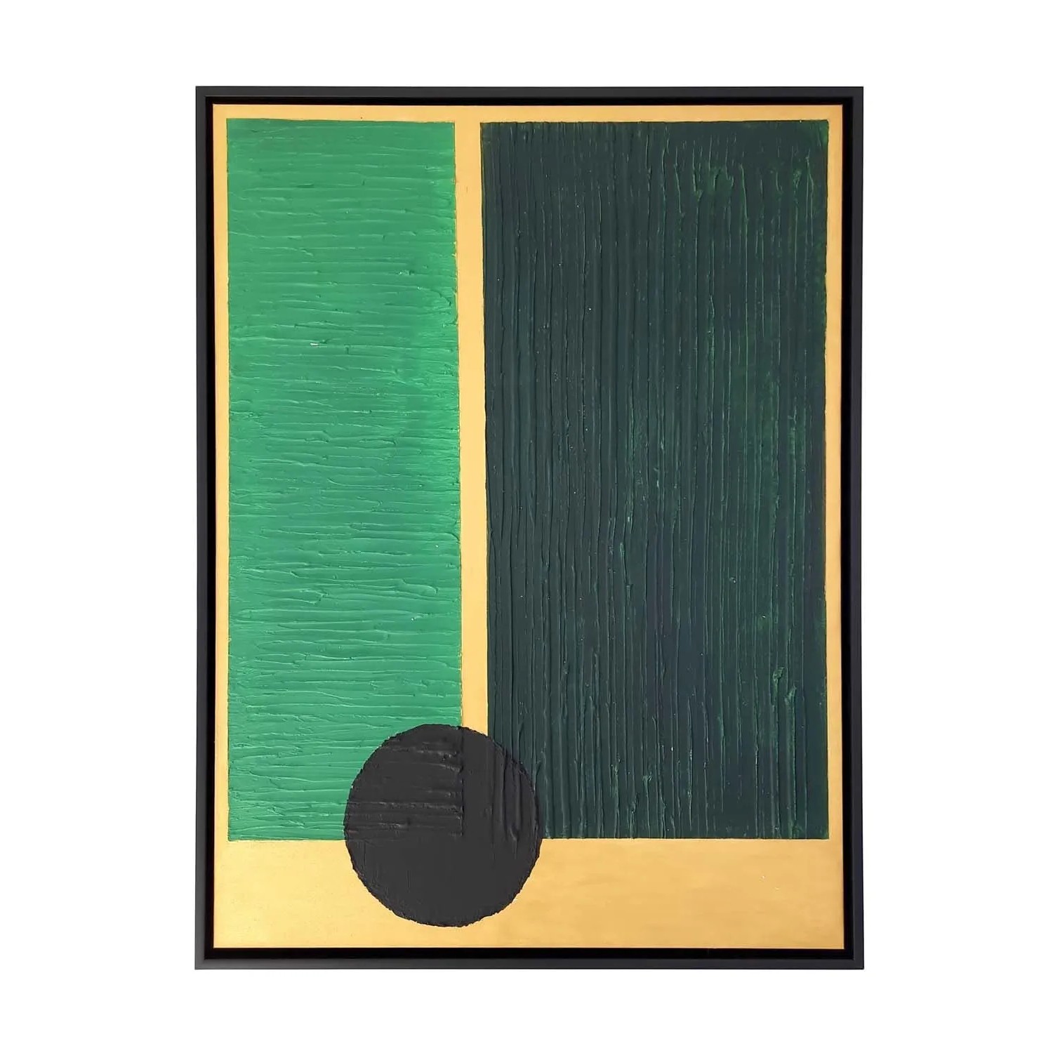 Frames Factory Obraz ELKA czarna kropka 63 x 83 cm