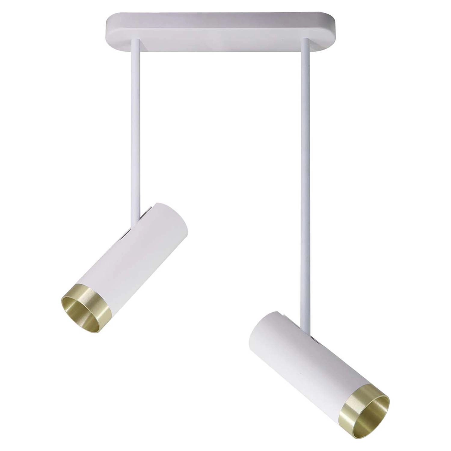 Goldlux Lampa sufitowa PORTO 2xGU10 max. 10W LED biało-złota