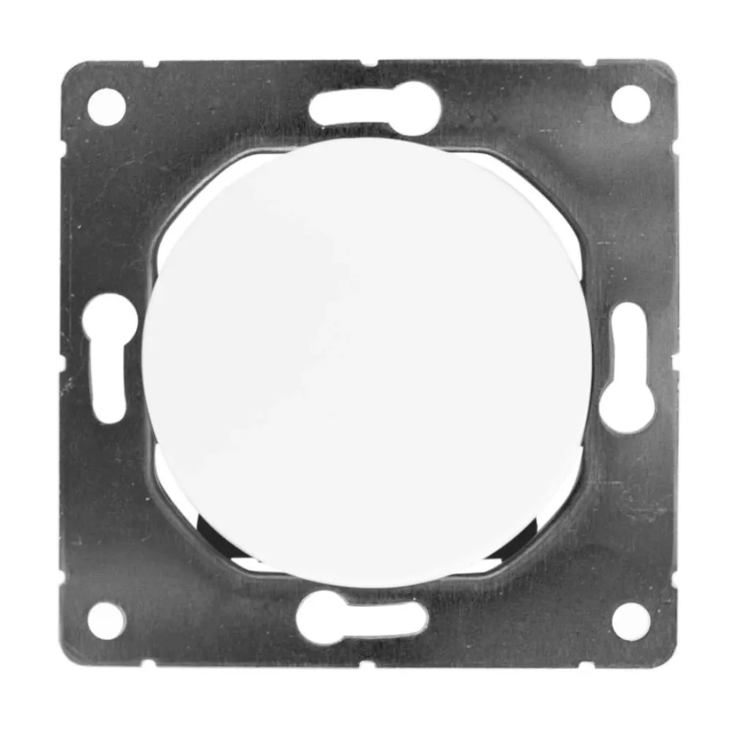 Electromalt Łącznik Oval krzyżowy biały