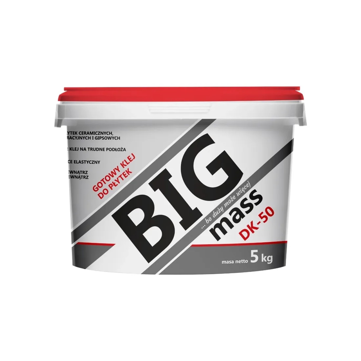 MJG Big Mass Gotowy klej do płytek Big Mass DK-50 5 kg