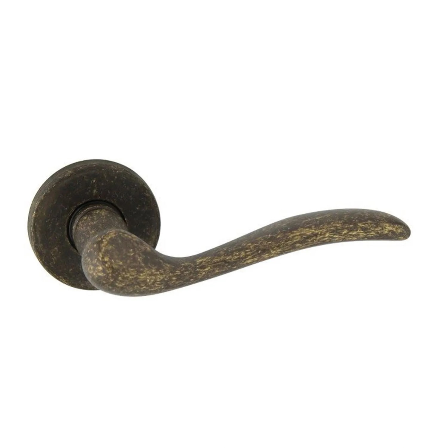 Domino Klamka Tuluza-r na rozecie M75 brąz antyk