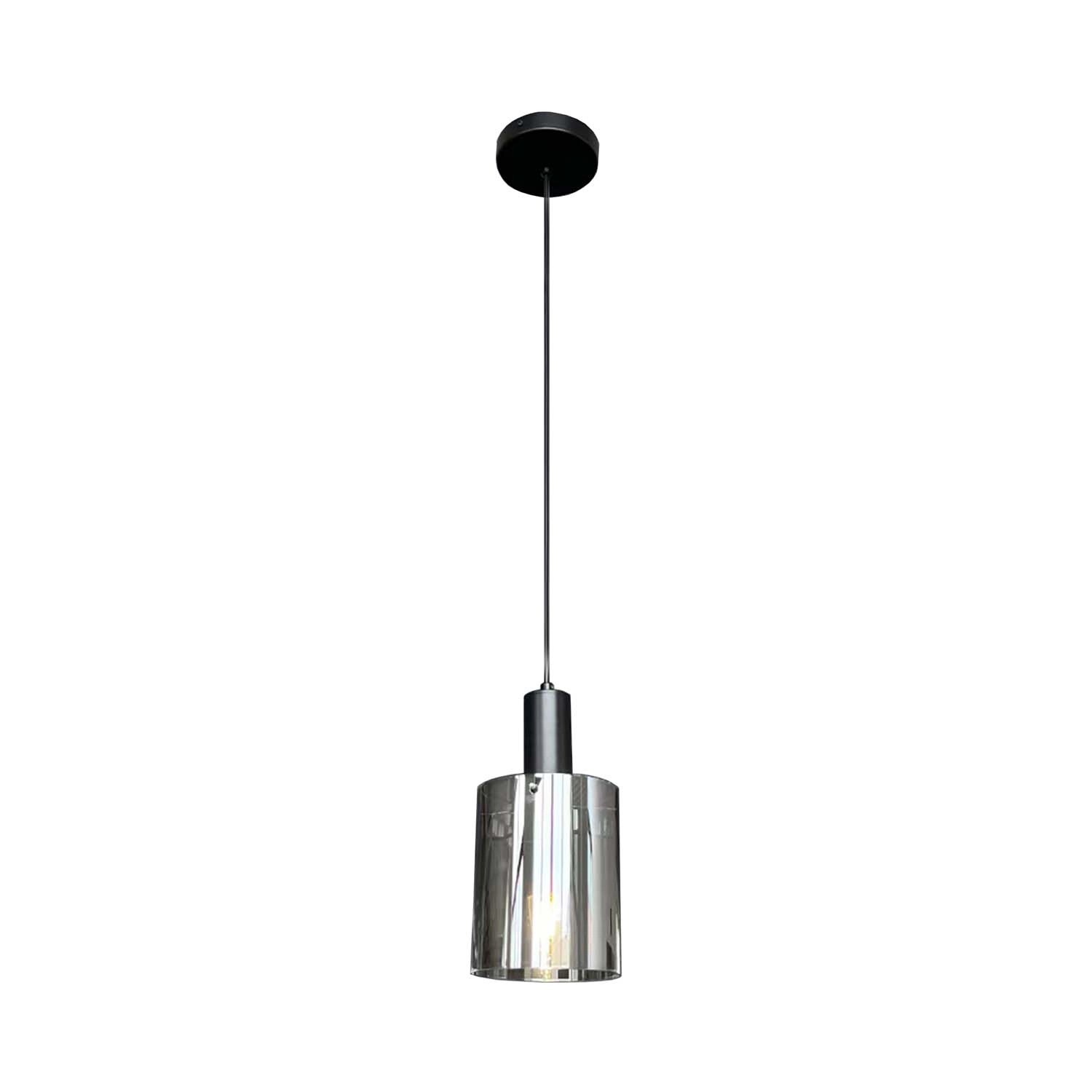 MiLAGRO Lampa wisząca ARCADIA BLACK 1xE27 15W czarna