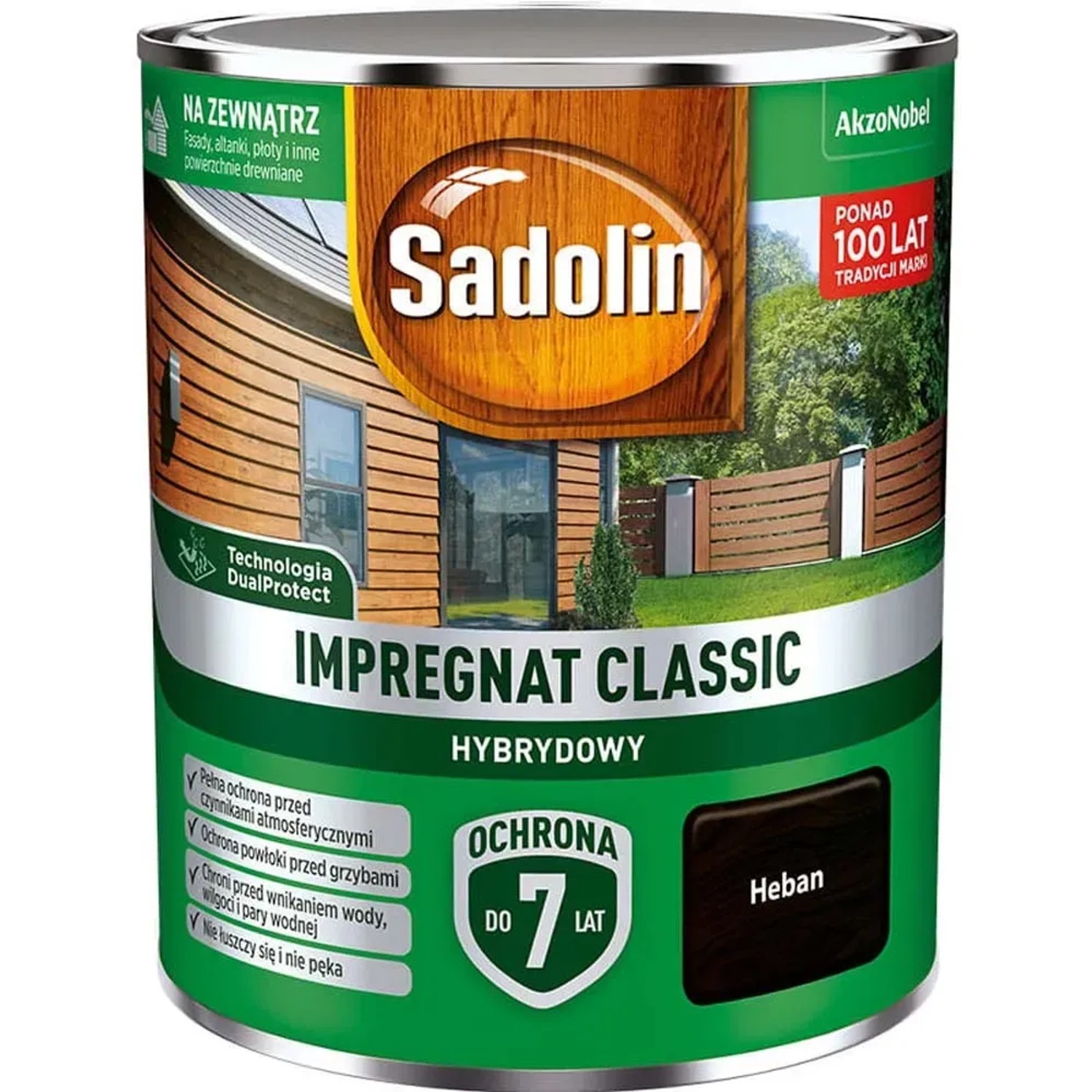 Impregnat Sadolin Classic Heban - 9L