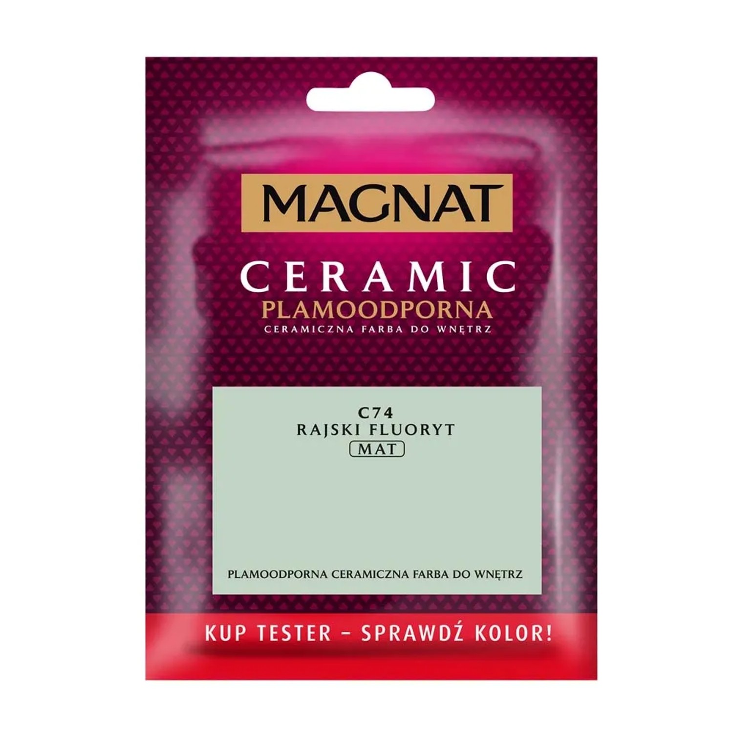 Tester farby Magnat Ceramic rajski fluoryt 30 ml