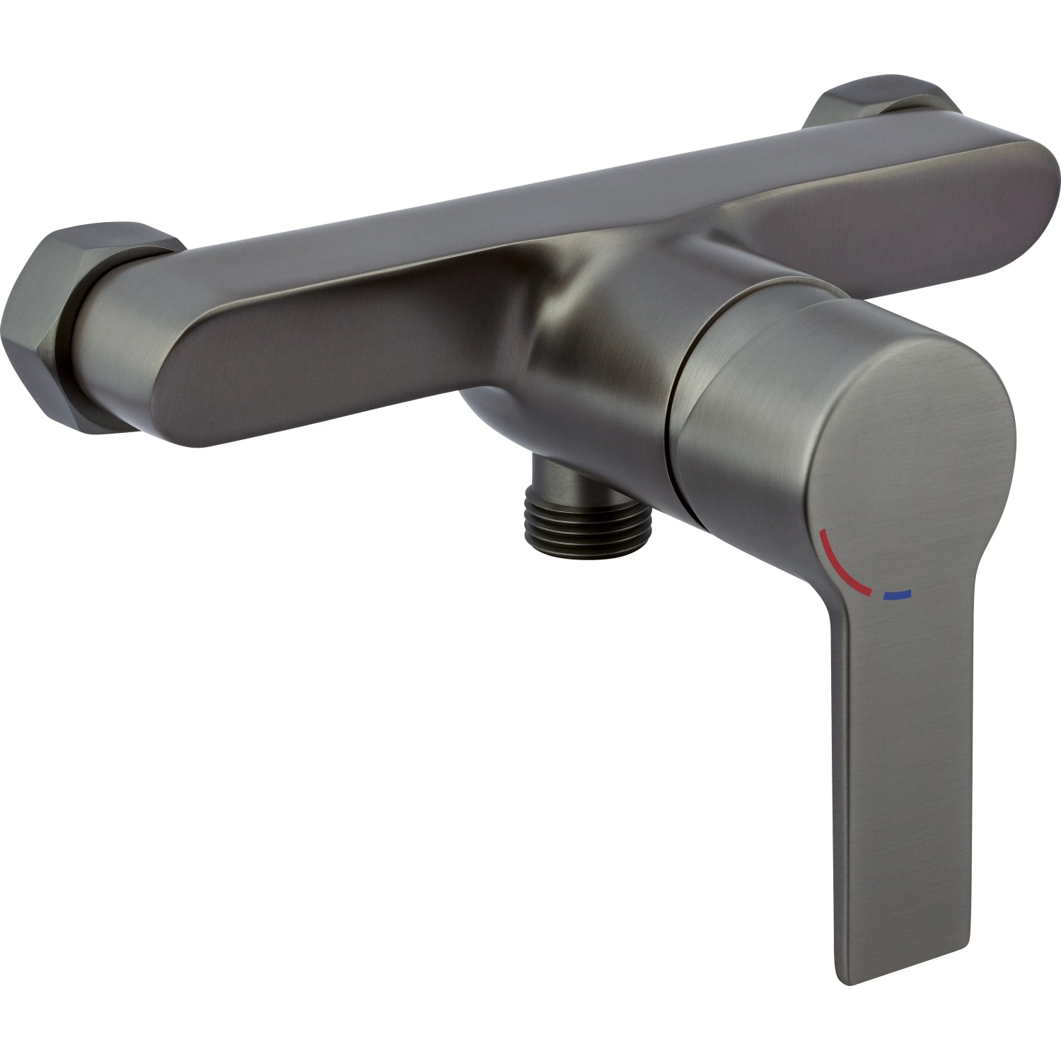 Bateria prysznicowa Bisenzio gun metal