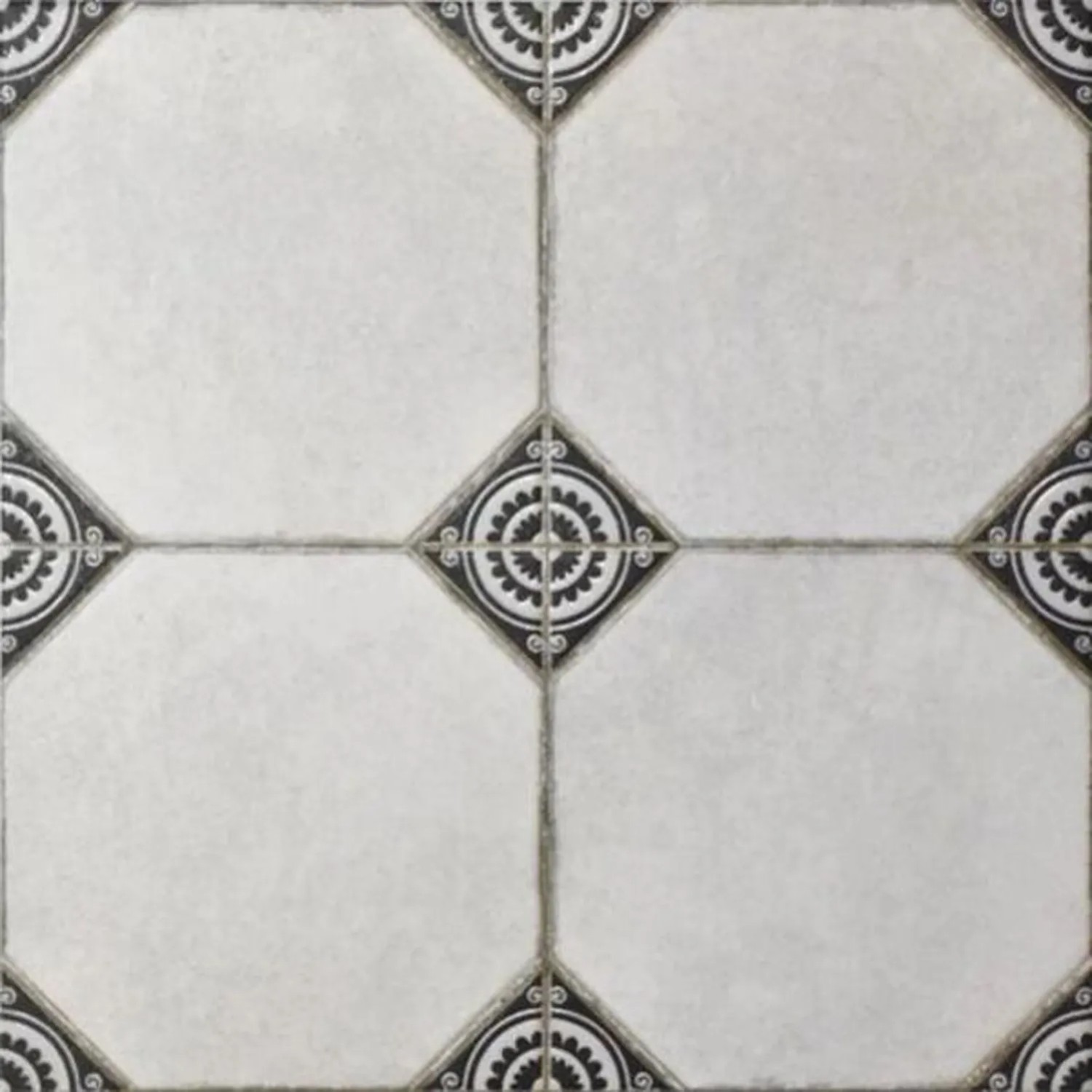 Gres szkliwiony Leeds black 33,3 x 33,3 cm