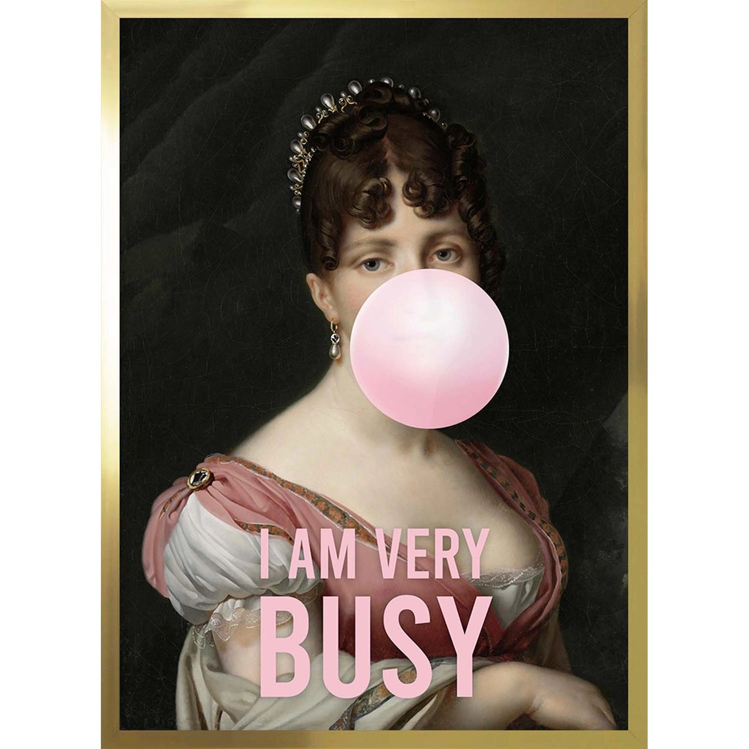 ARS LONGA Obraz LADY WITH A BALLON 53 x 73 cm