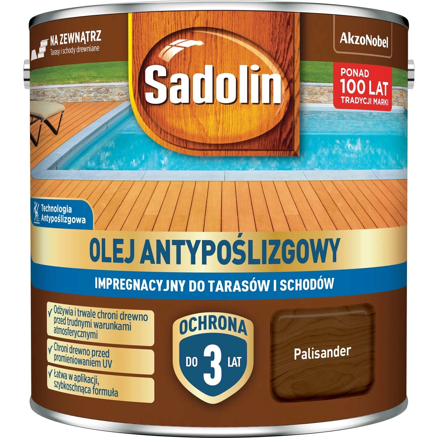 Sadolin Olej Antypoźlizgowy palisander 2,5l