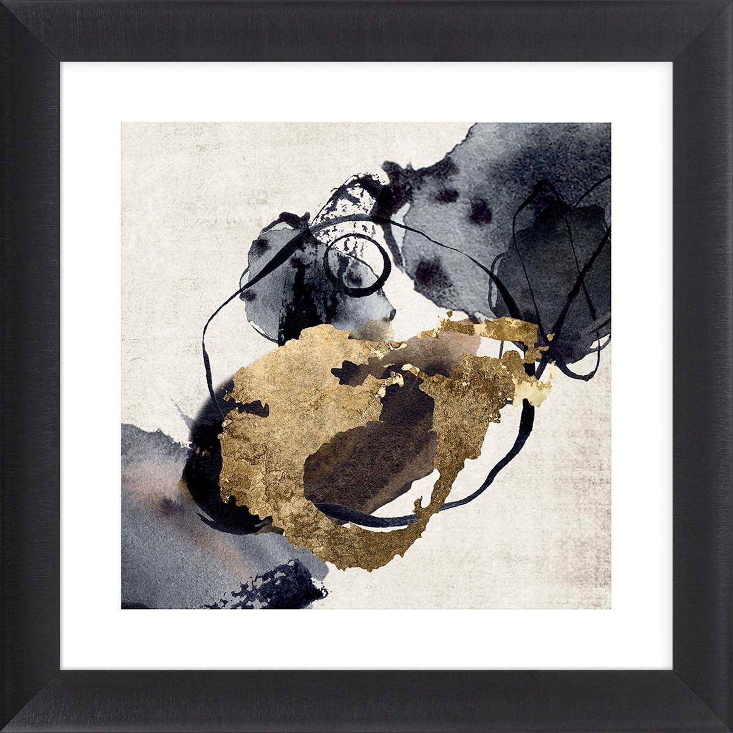 ARS LONGA Obraz NAVY WATERCOLOR 78 x 78 cm