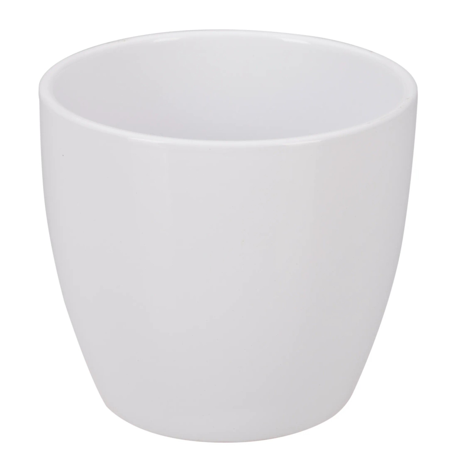 Osłonka ceramiczna Irys biała - śr. 17 cm