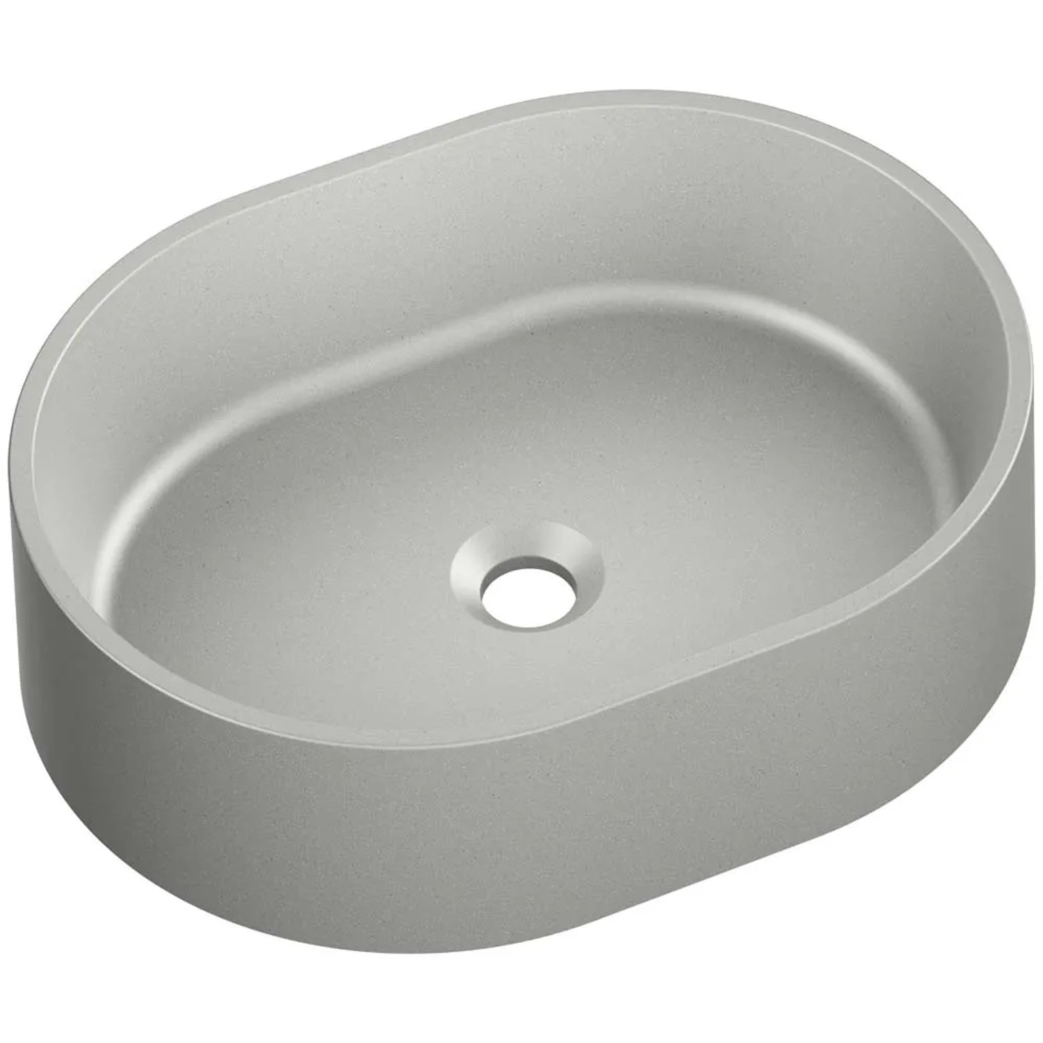 Axis Umywalka OLIB 48 nablatowa granitowa szara