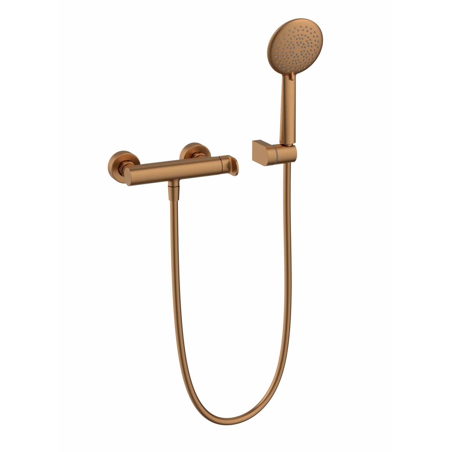 Cersanit Bateria prysznicowa Zuro miedź szczotkowana