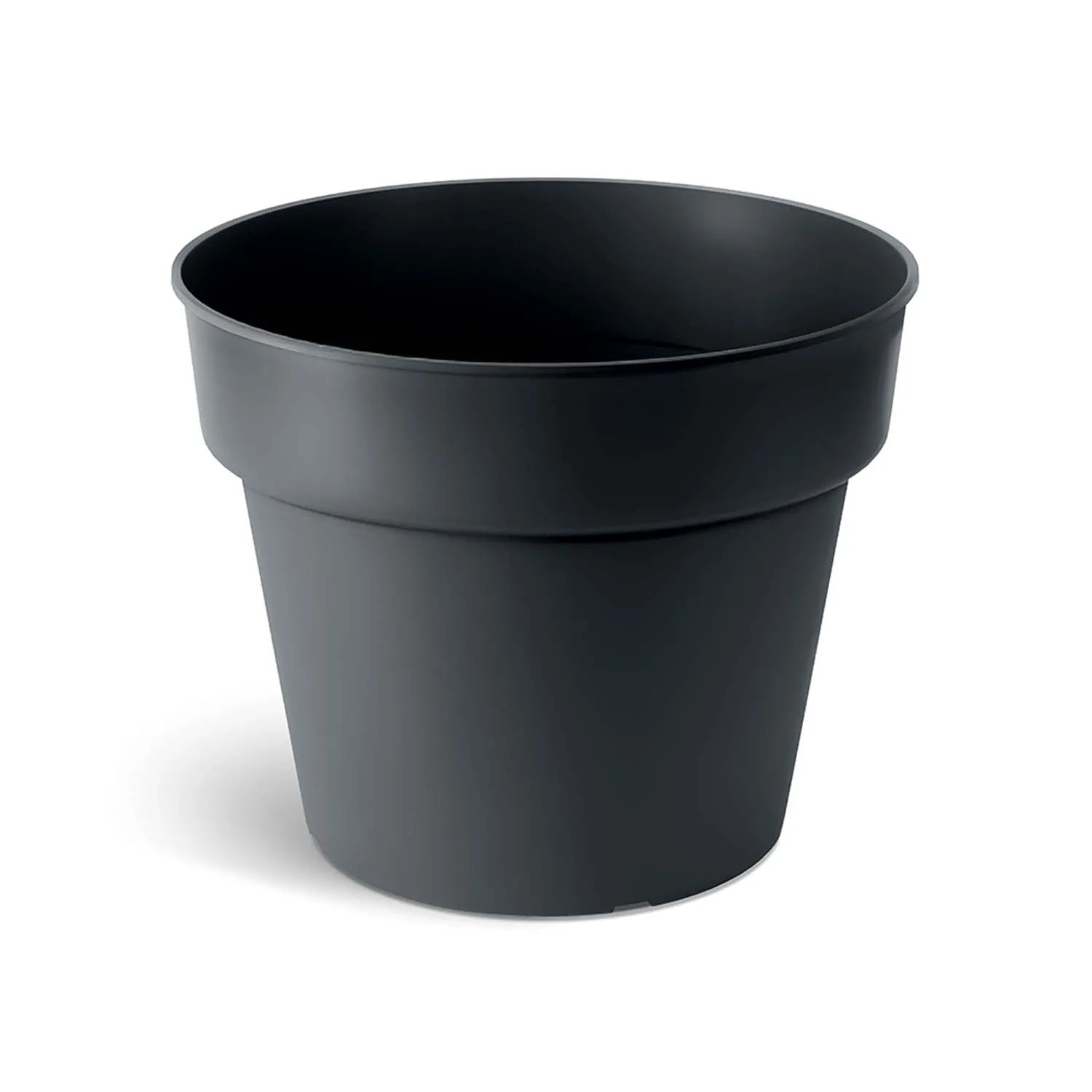 Prosperplast Doniczka Planti czarna - 12 cm