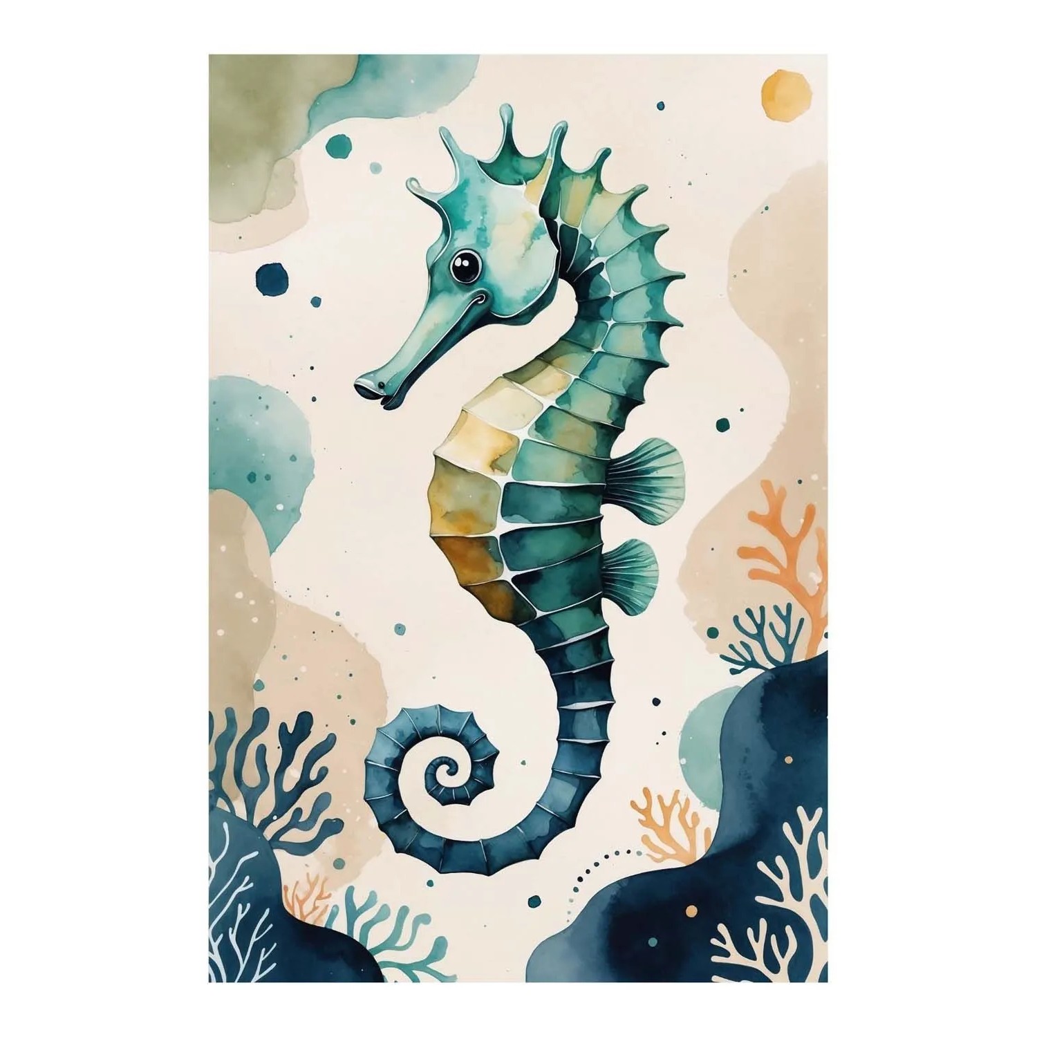 Frames Factory Obraz CANVAS konik morski 50 x 70 cm