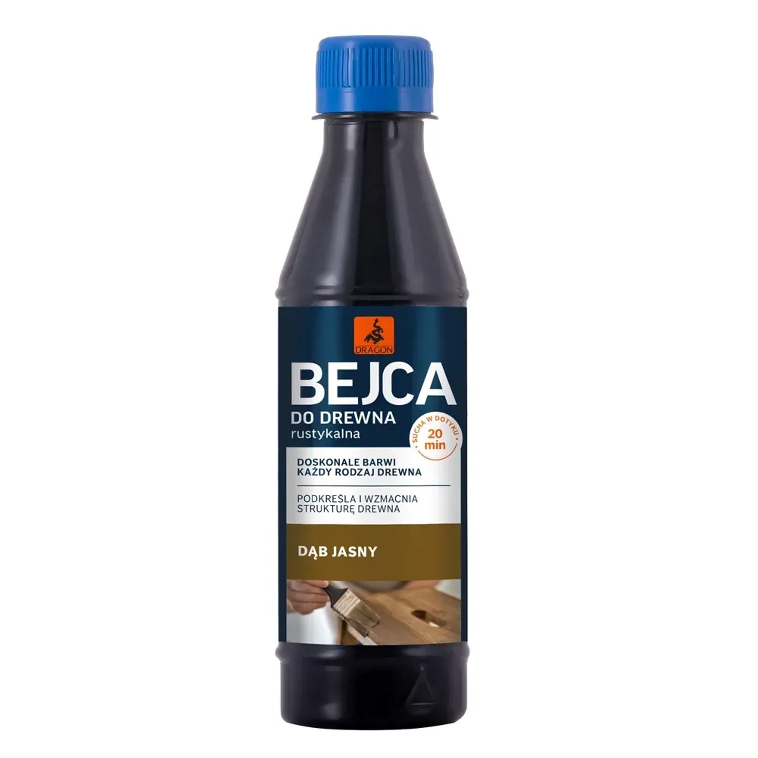 Dragon Bejca rustykalna 200 ml dąb jasny