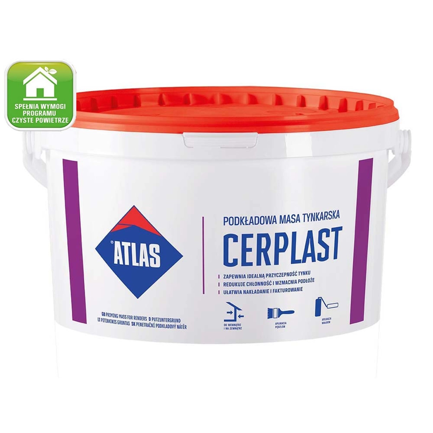 Atlas Podkładowa masa tynkarska Cerplast 5 kg