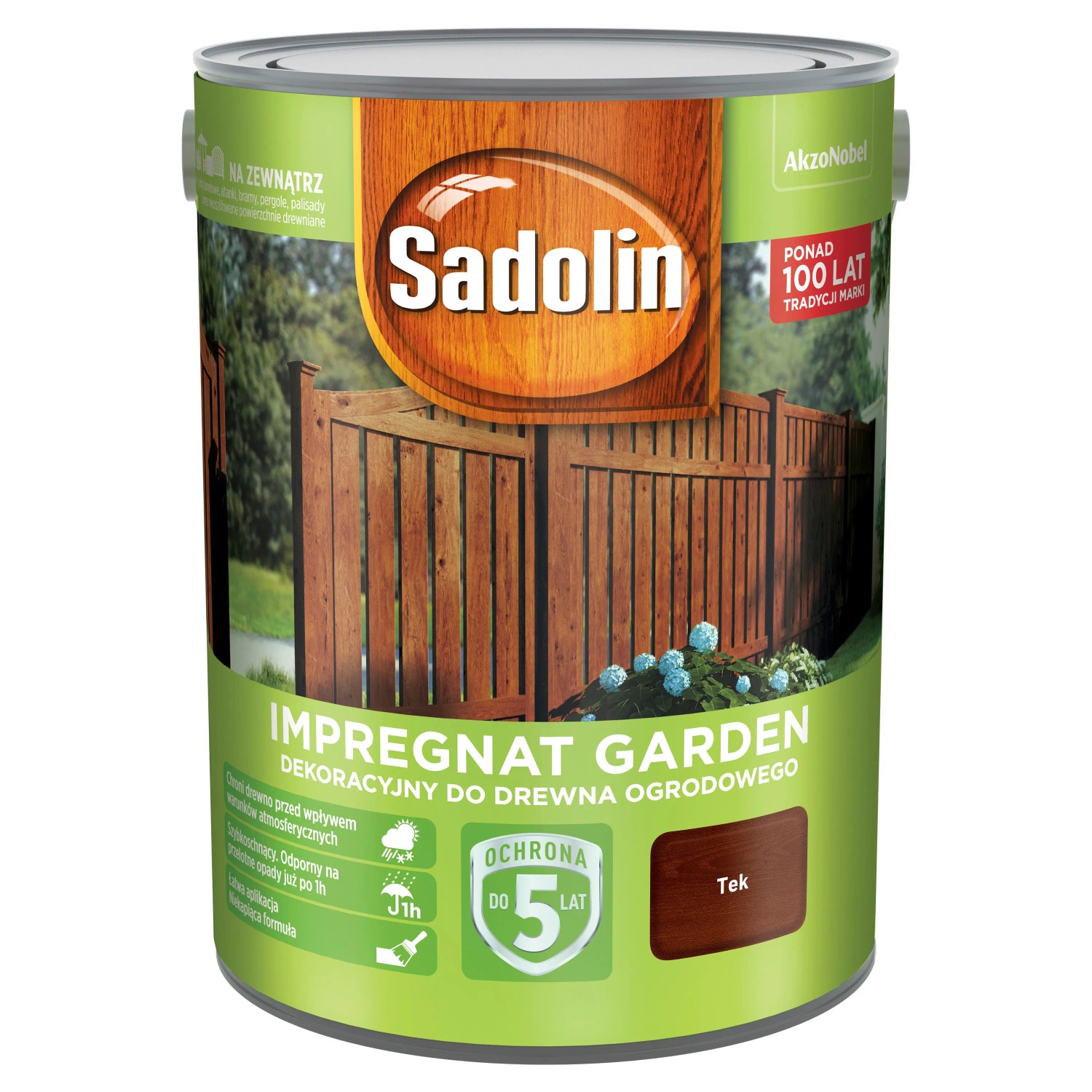 Sadolin Impregnat dekoracyjny Garden tek - 5L