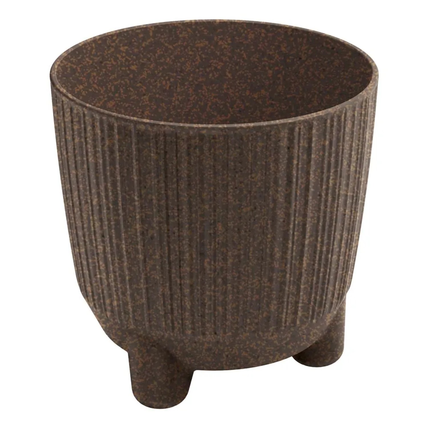 Prosperplast Doniczka Ryfo N Wood kawa - 11 cm