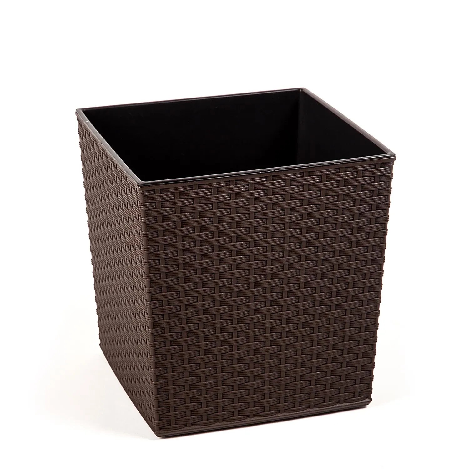Doniczka Juka rattan mokka - 19x19 cm