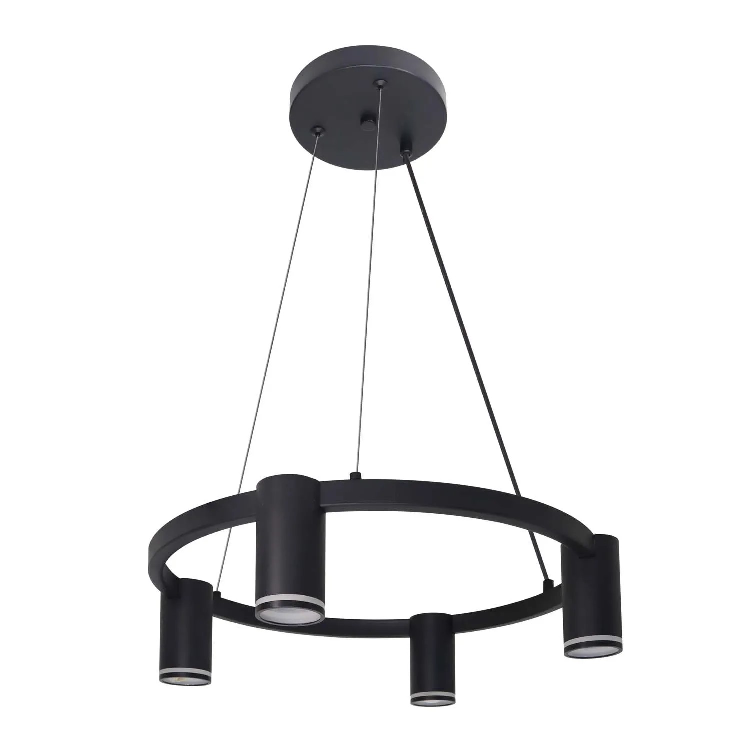 Goldlux Lampa wiszaca Paris Round 4x max. 12W GU10 czarna