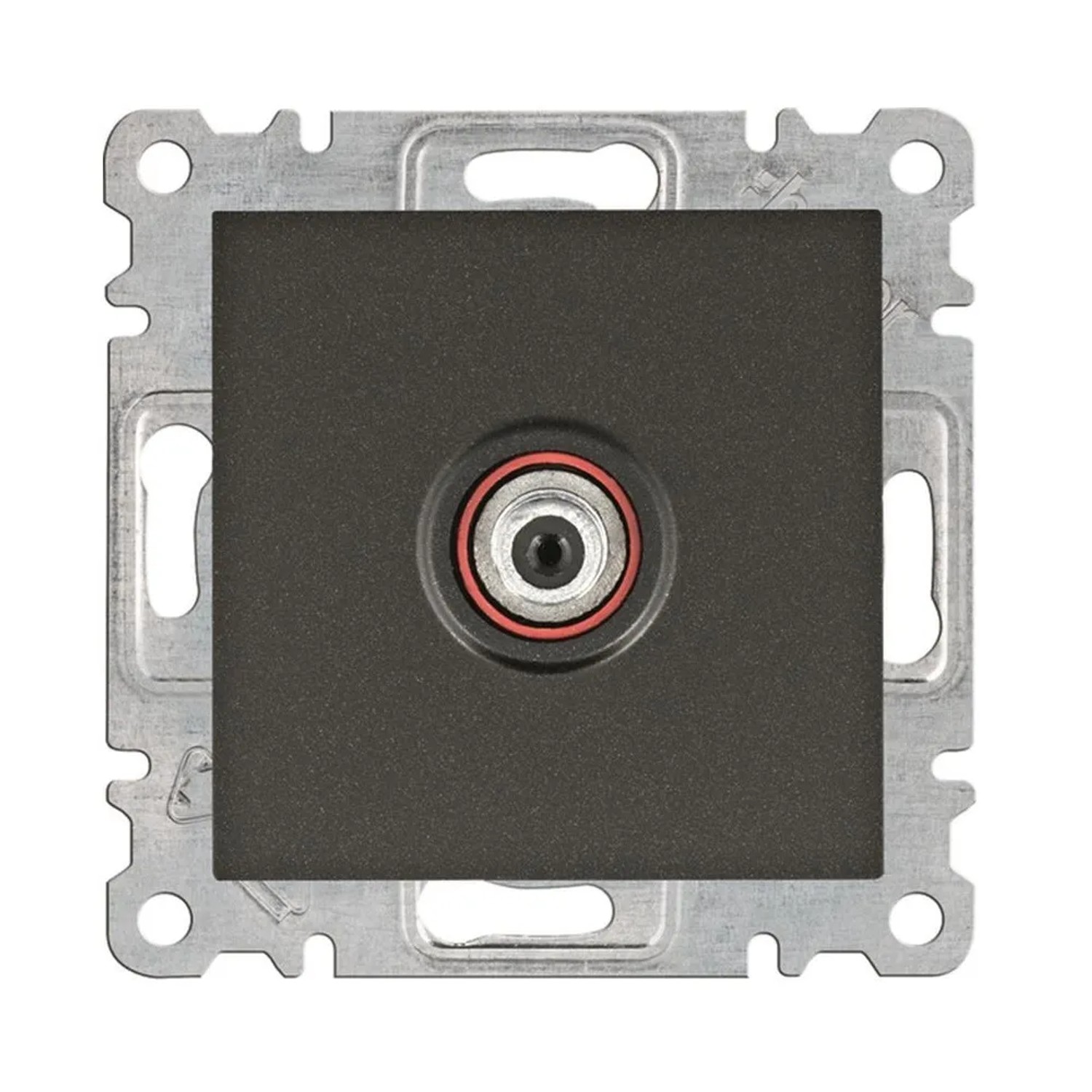 Gniazdo SAT Lumina czarne