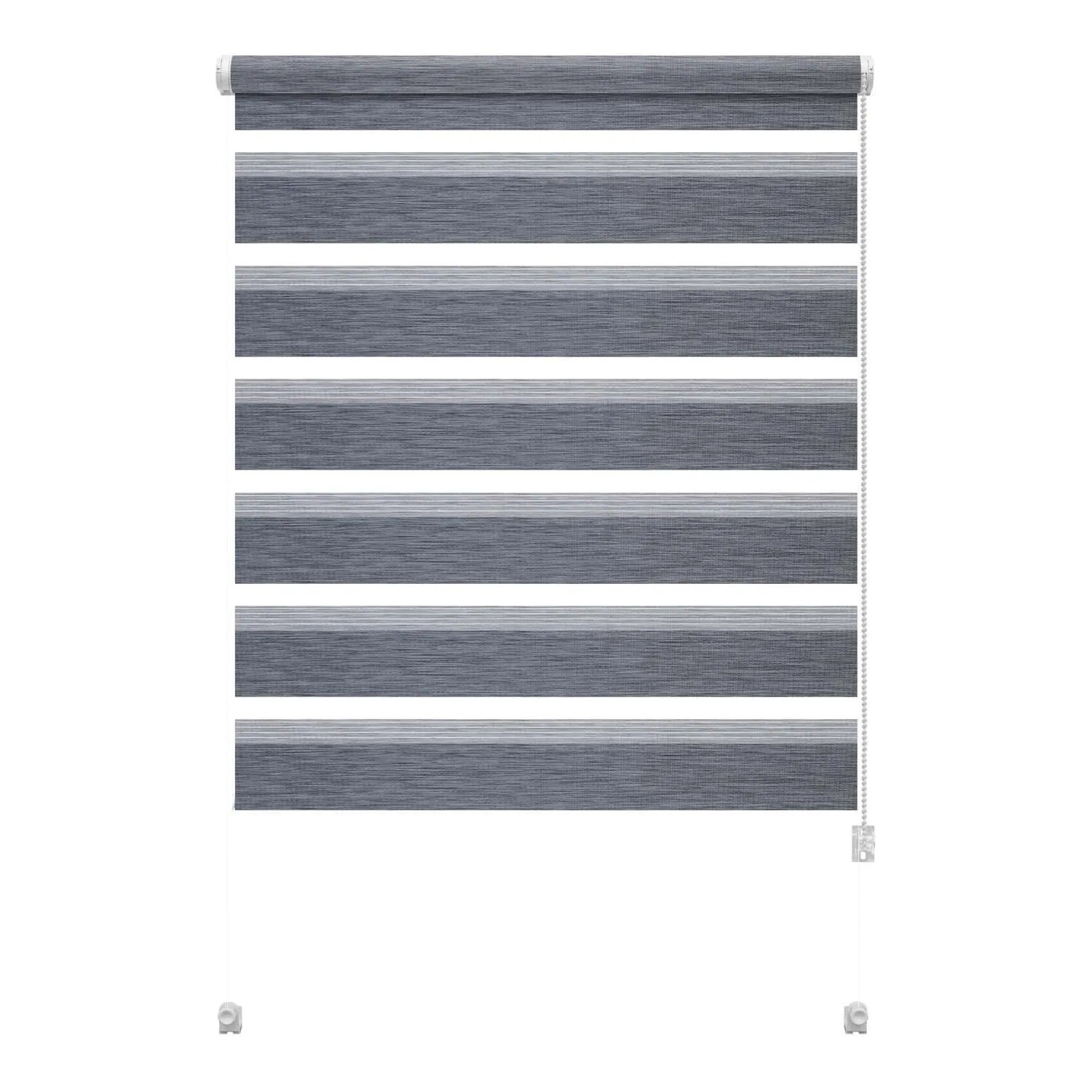 Gardinia Roleta MINI ZEBRA NATUR Dzień/Noc 65 x 215 cm szara