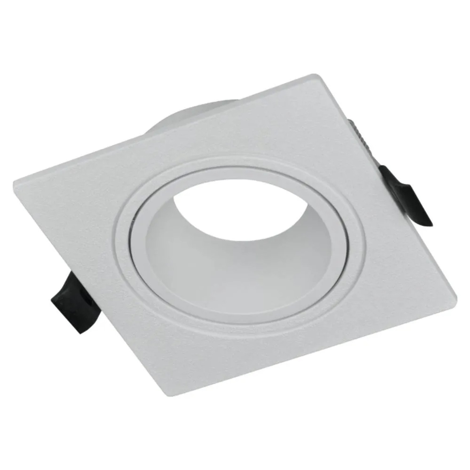 DPM Ramka do oprawy ruchoma GU10/MR16 natynk. kwadrat biała