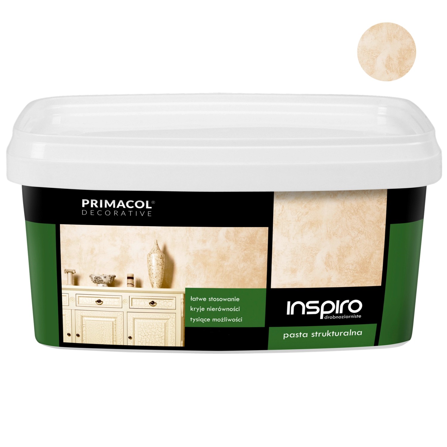 Primacol Pasta strukturalna Inspiro drobnoziarnista 15 kg