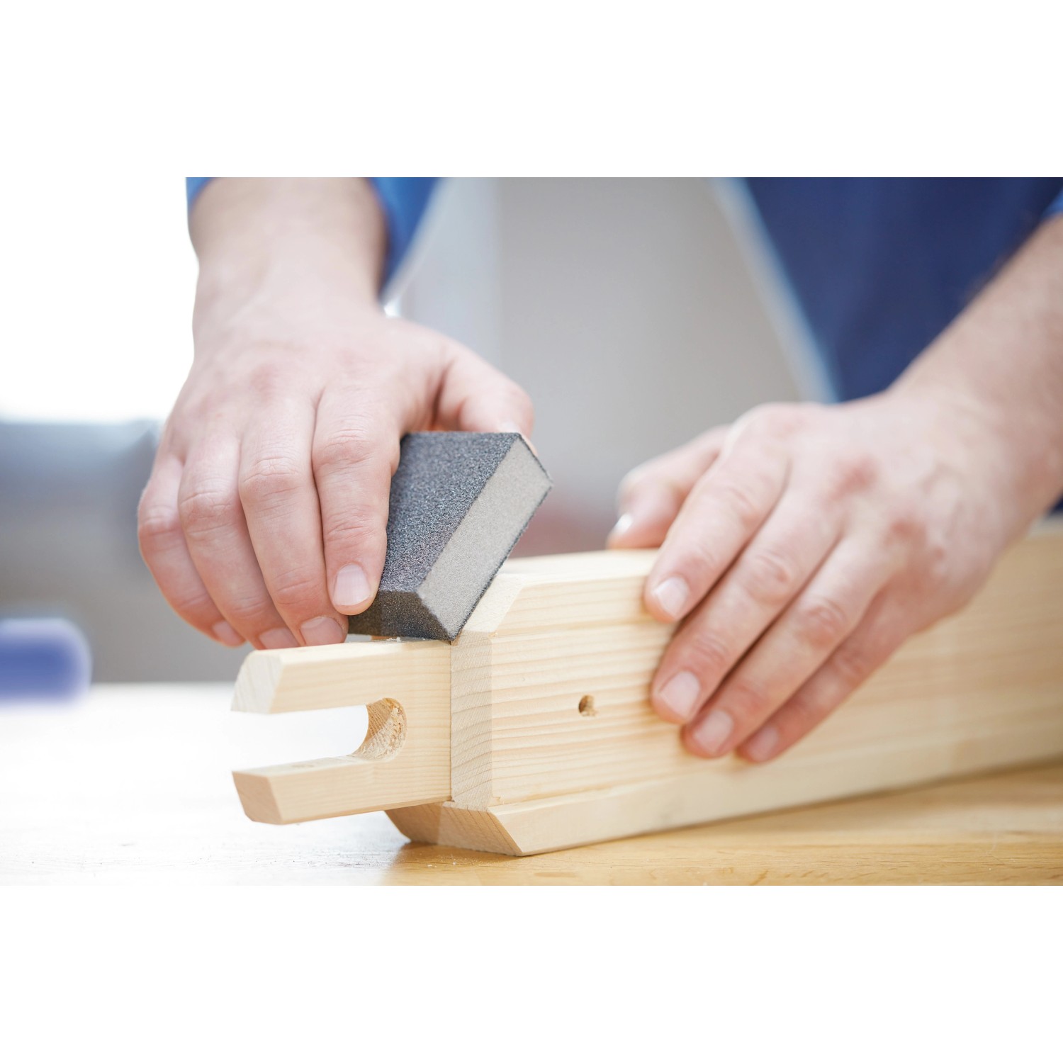 LUX-TOOLS Gąbka ścierna P100/P150