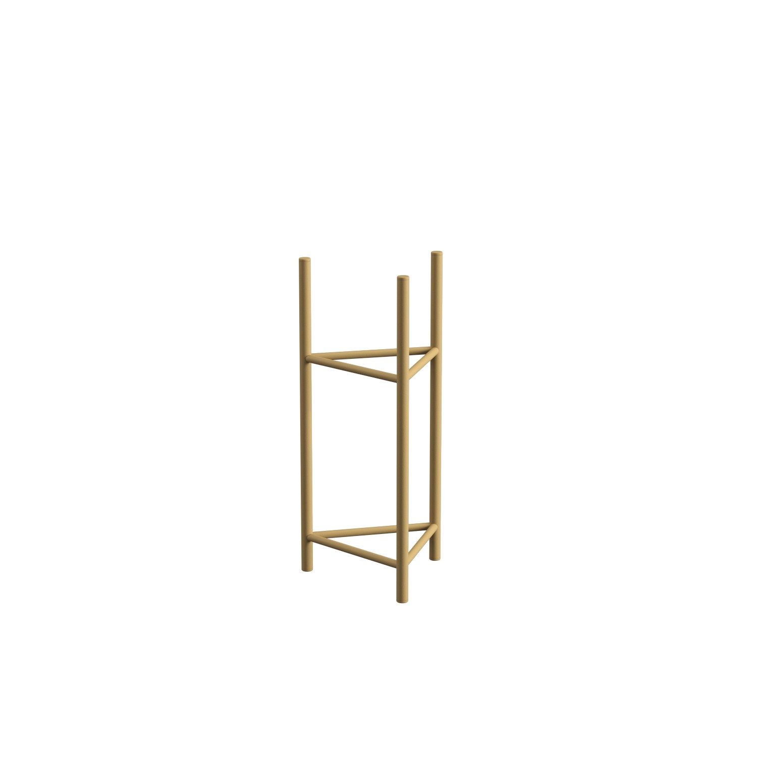 Stojak na donice Belfort M Gold - 18 x 50 cm