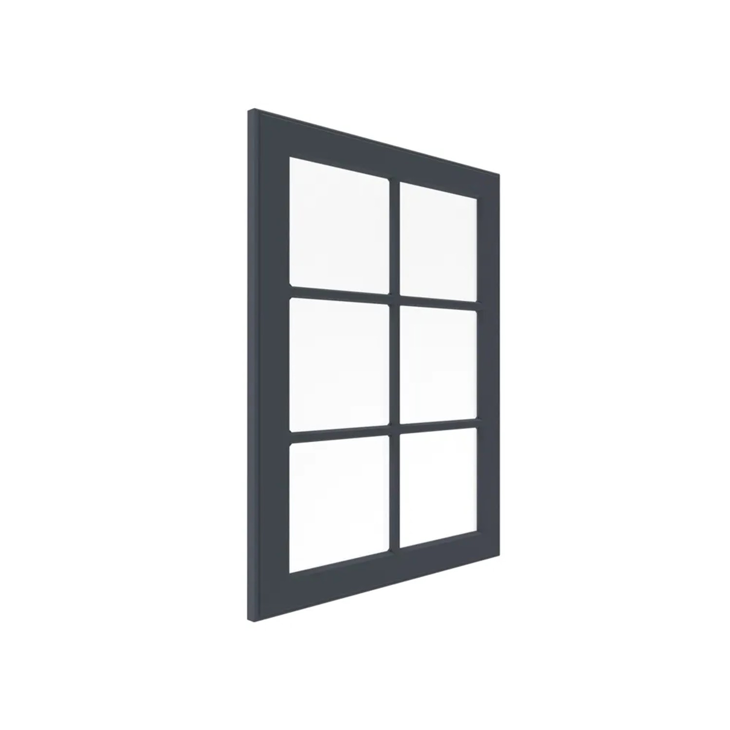 Front Modena witryna 50 x 71 cm indigo mat