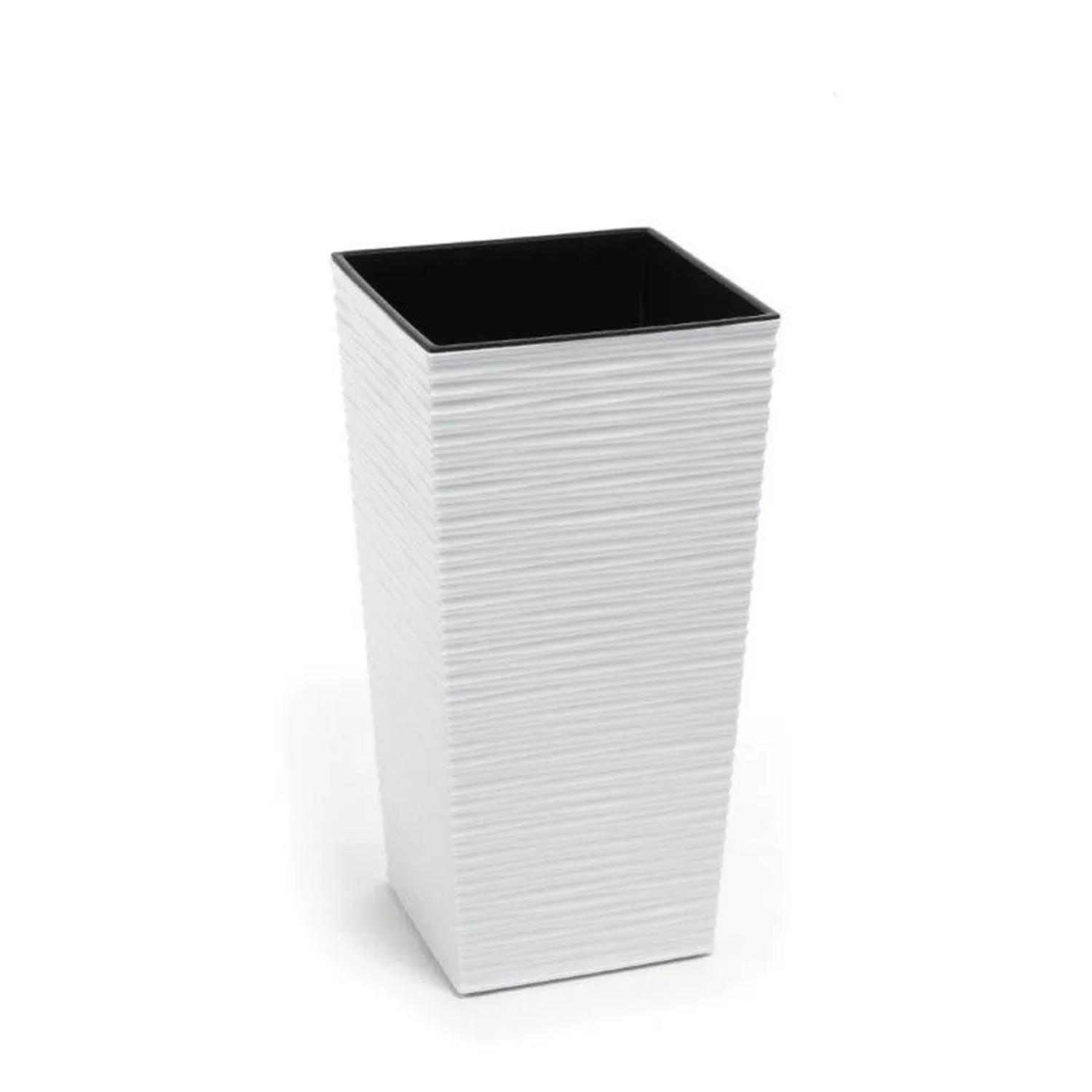 Doniczka Finezja Dłuto śr. 30 cm biała