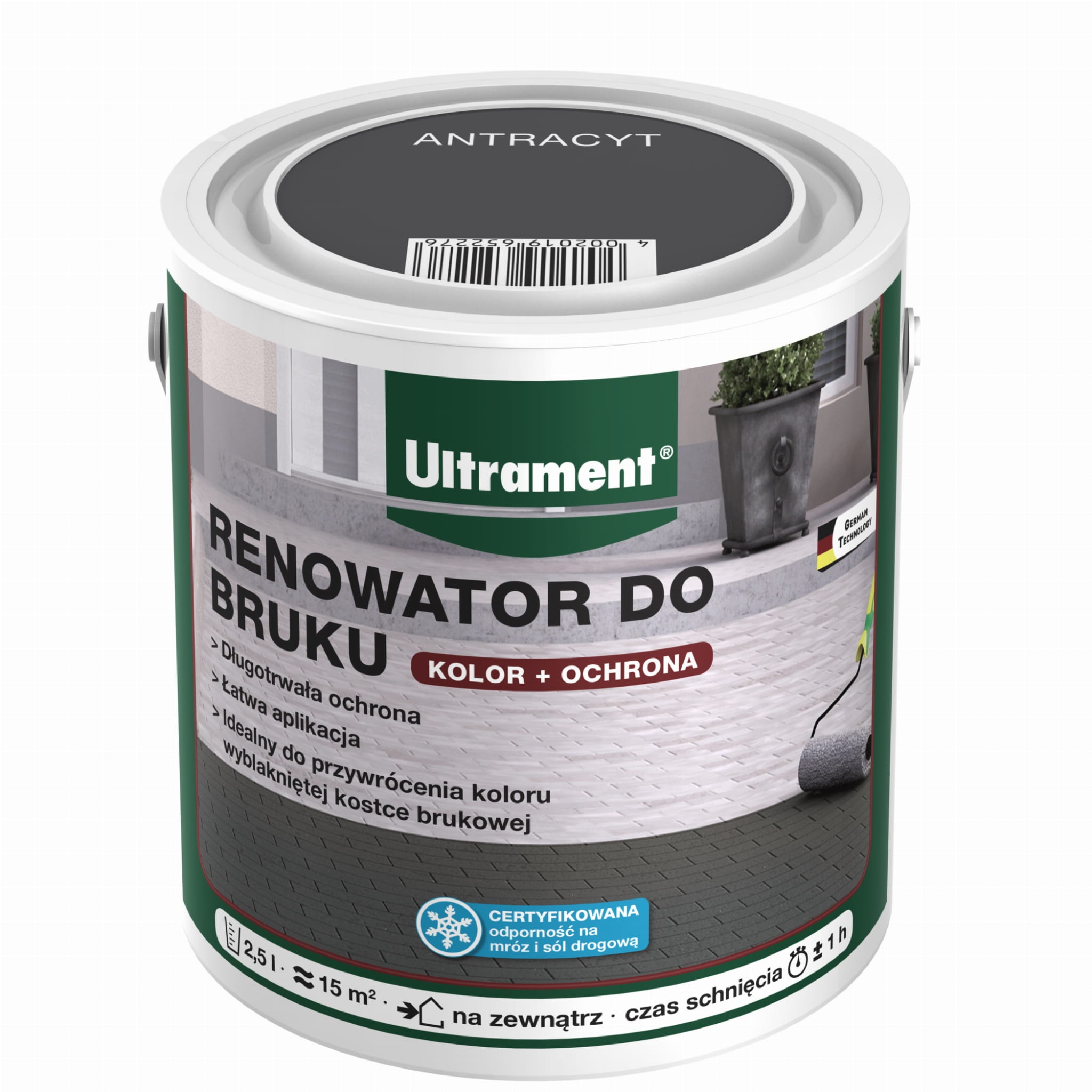 ULTRAMENT RENOWATOR DO BRUKU ANTRACYT 2,5