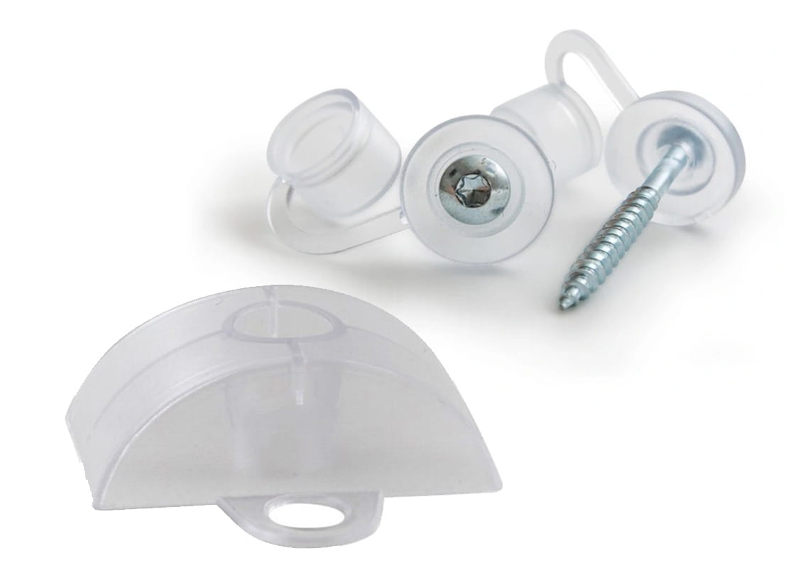 GUTTA - KOMPLET WKRĘTY + PODKŁADKI DO PŁYT FALISTYCH