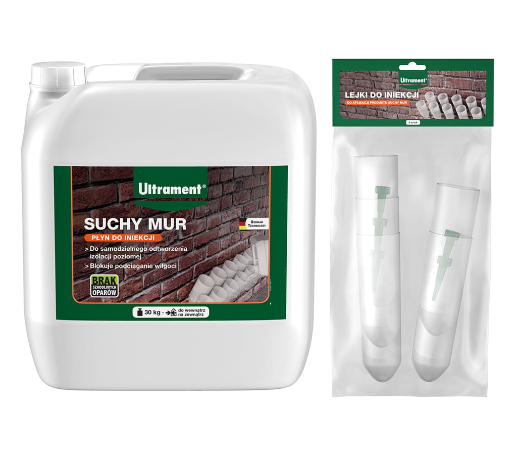 ULTRAMENT SUCHY MUR ZESTAW INIEKCJE I OSUSZ. 30KG
